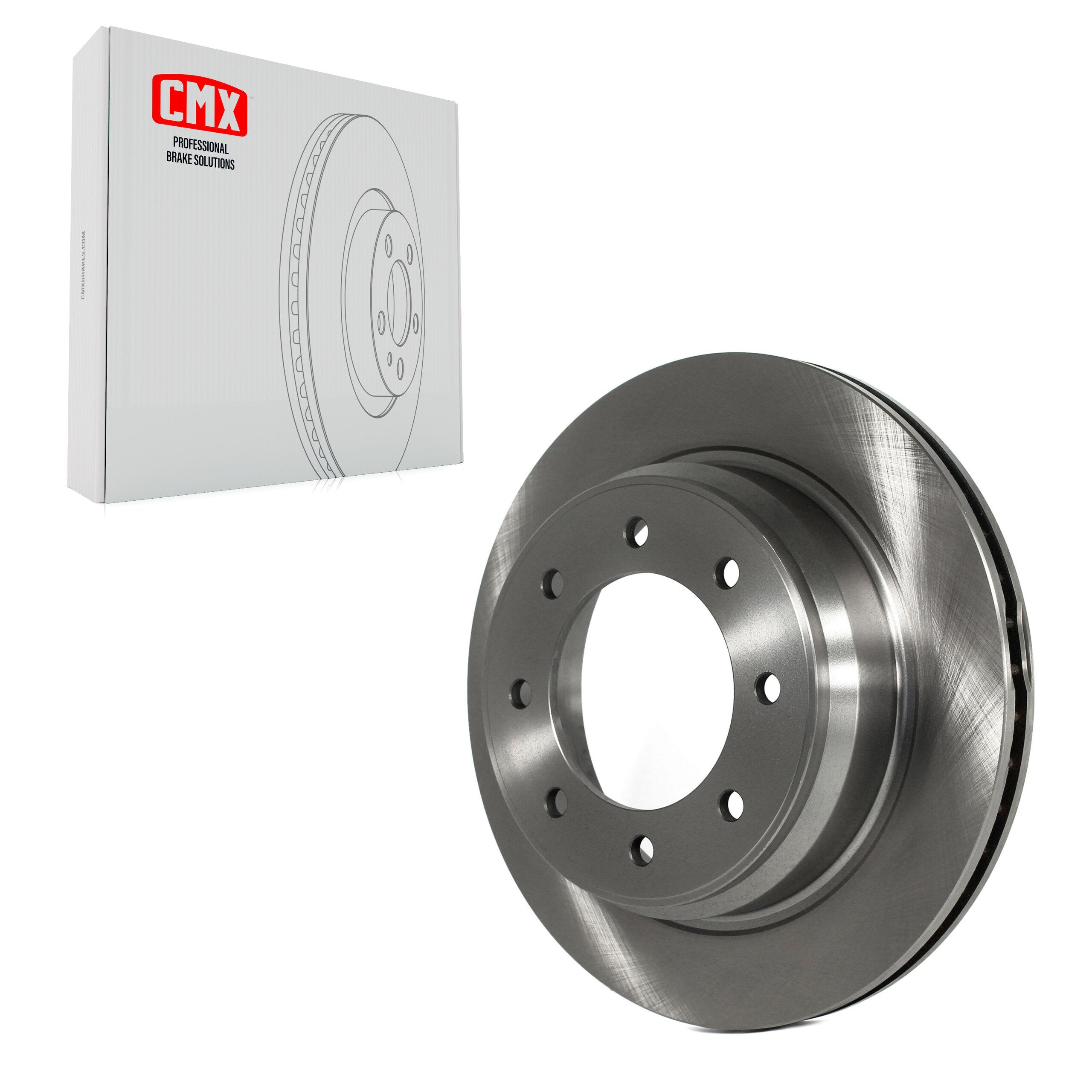 CMX 8-980974 Disc Brake Rotor for 2012-2021 Nissan NV1500, Nissan NV2500, Nissan NV3500 - Rear