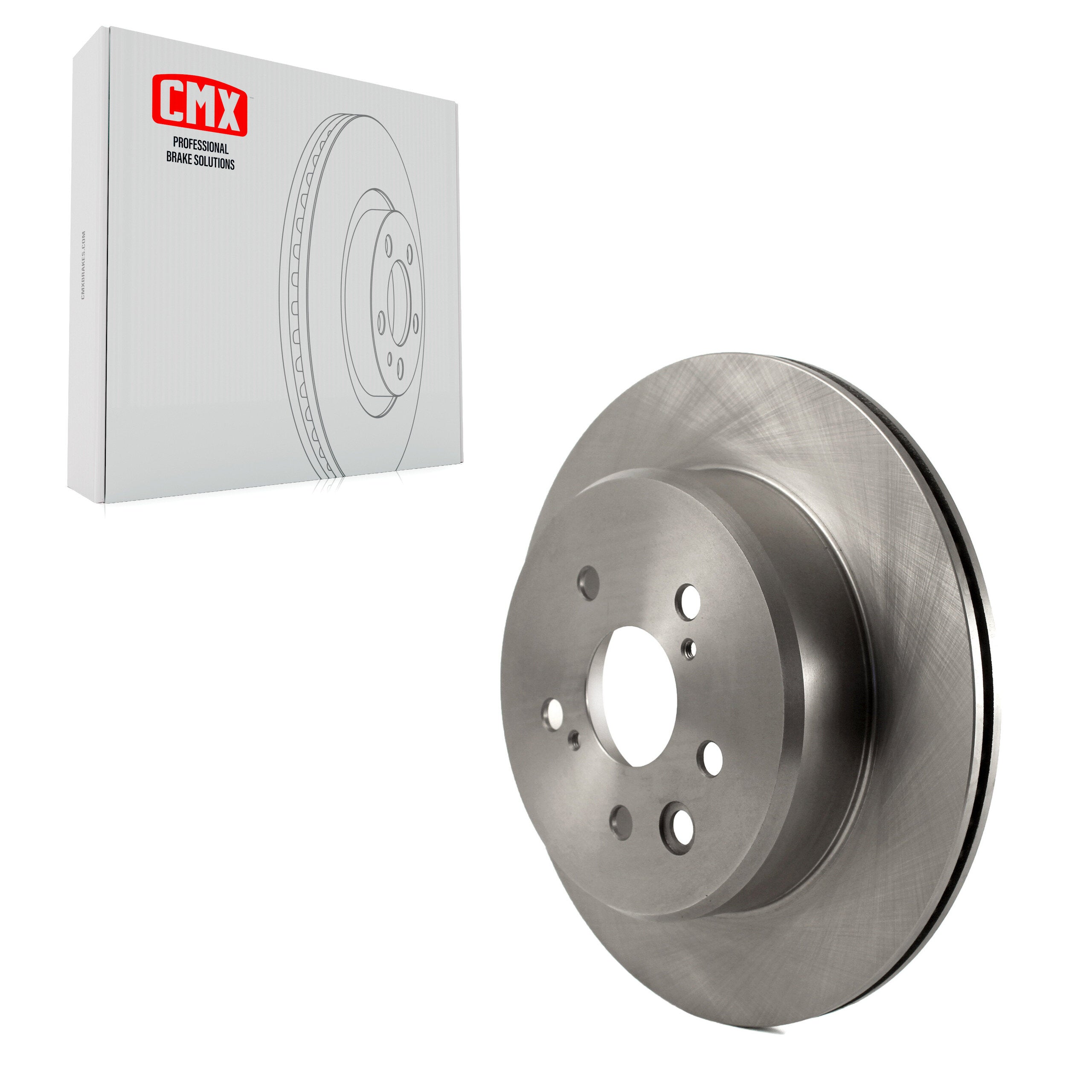 CMX 8-980984 Disc Brake Rotor for 2013-2021 Lexus RC300, Lexus RC350, Lexus GS300 - Rear