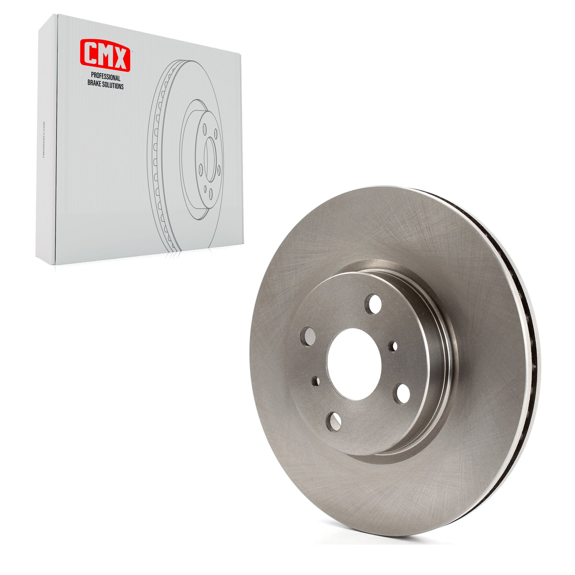 CMX 8-980987 Disc Brake Rotor for 2012-2018 Toyota Yaris - Front