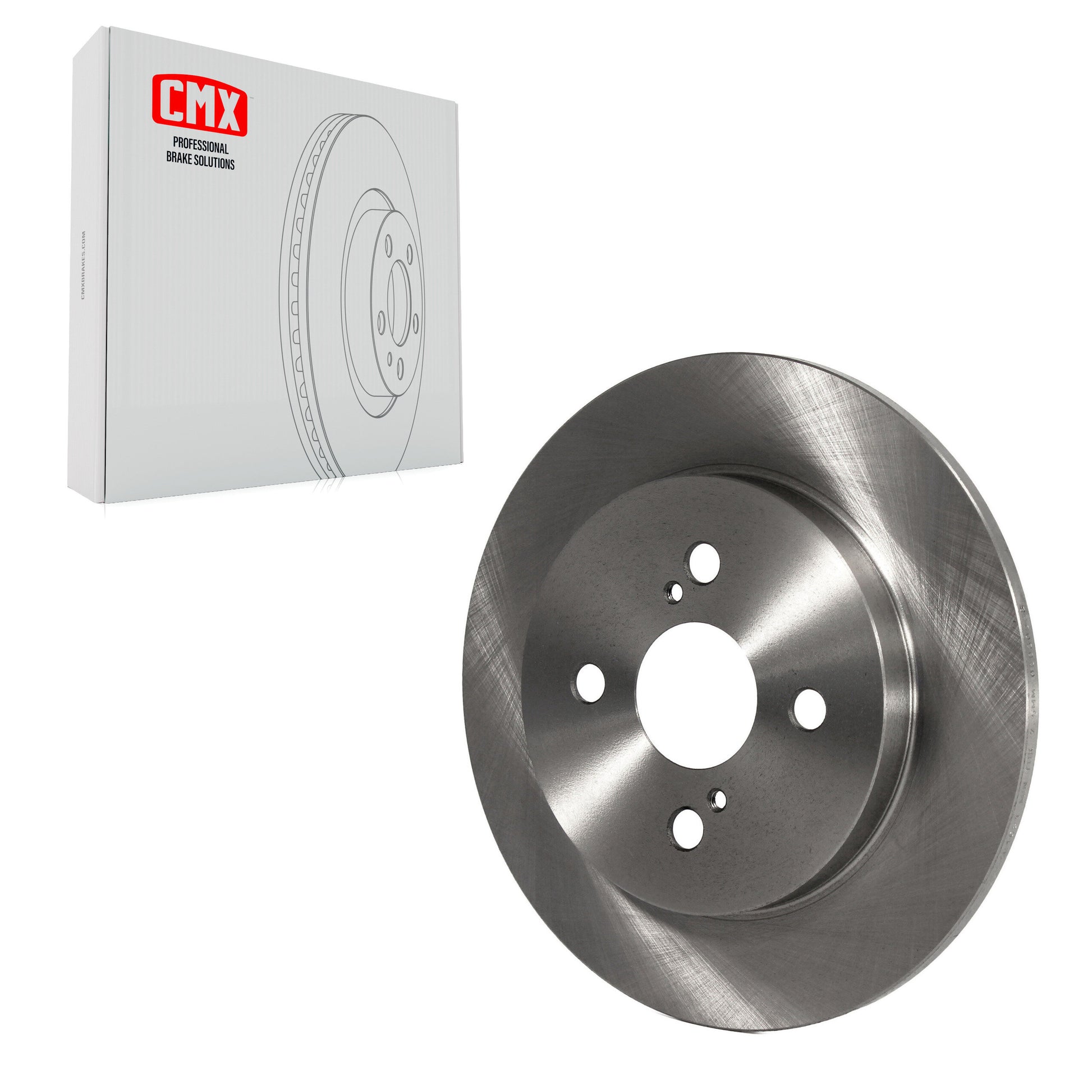 CMX 8-980993 Disc Brake Rotor for 2012-2018 Toyota Yaris - Rear