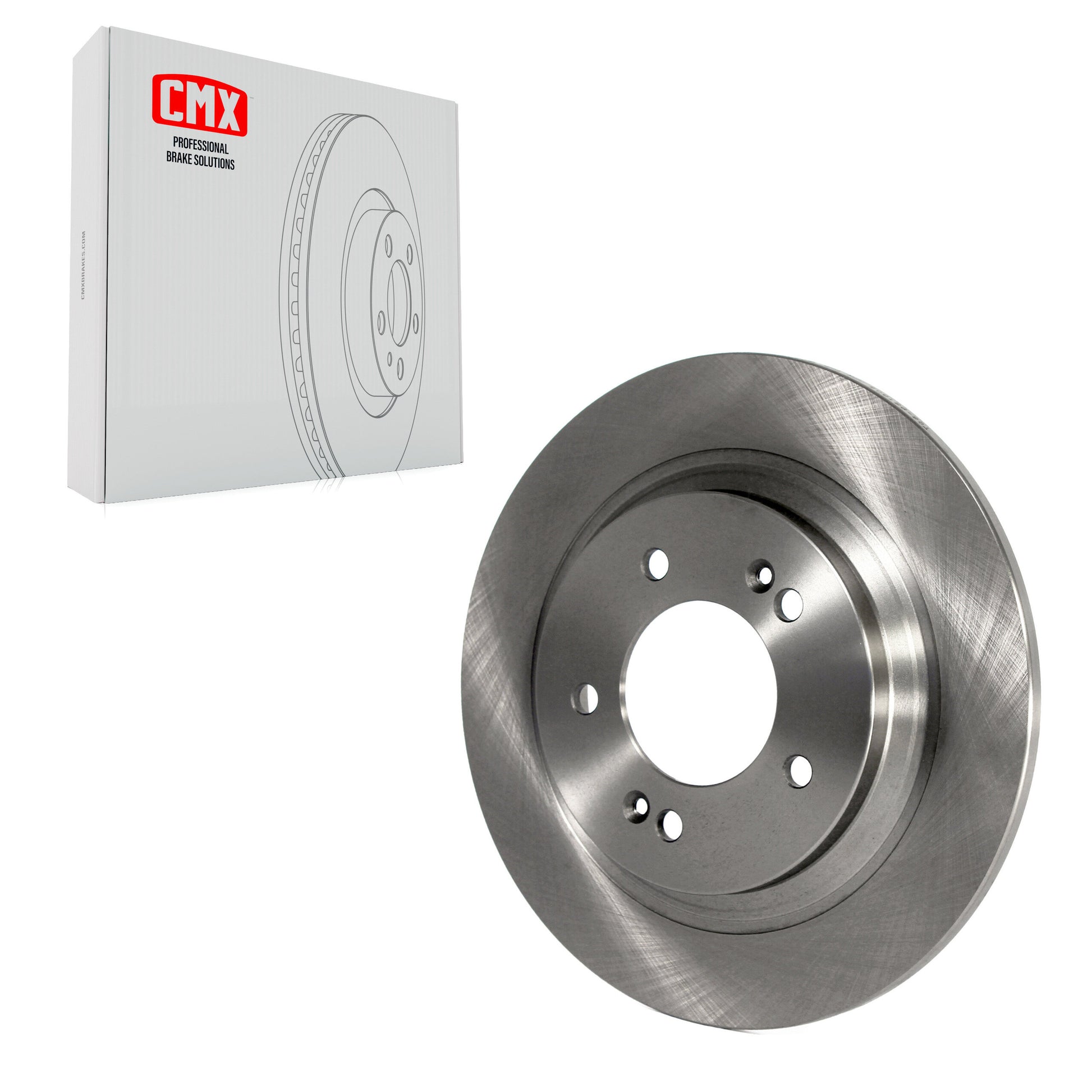 CMX 8-981009 Disc Brake Rotor for 2013-2025 Kia K5, Hyundai Kona, Hyundai Sonata - Rear