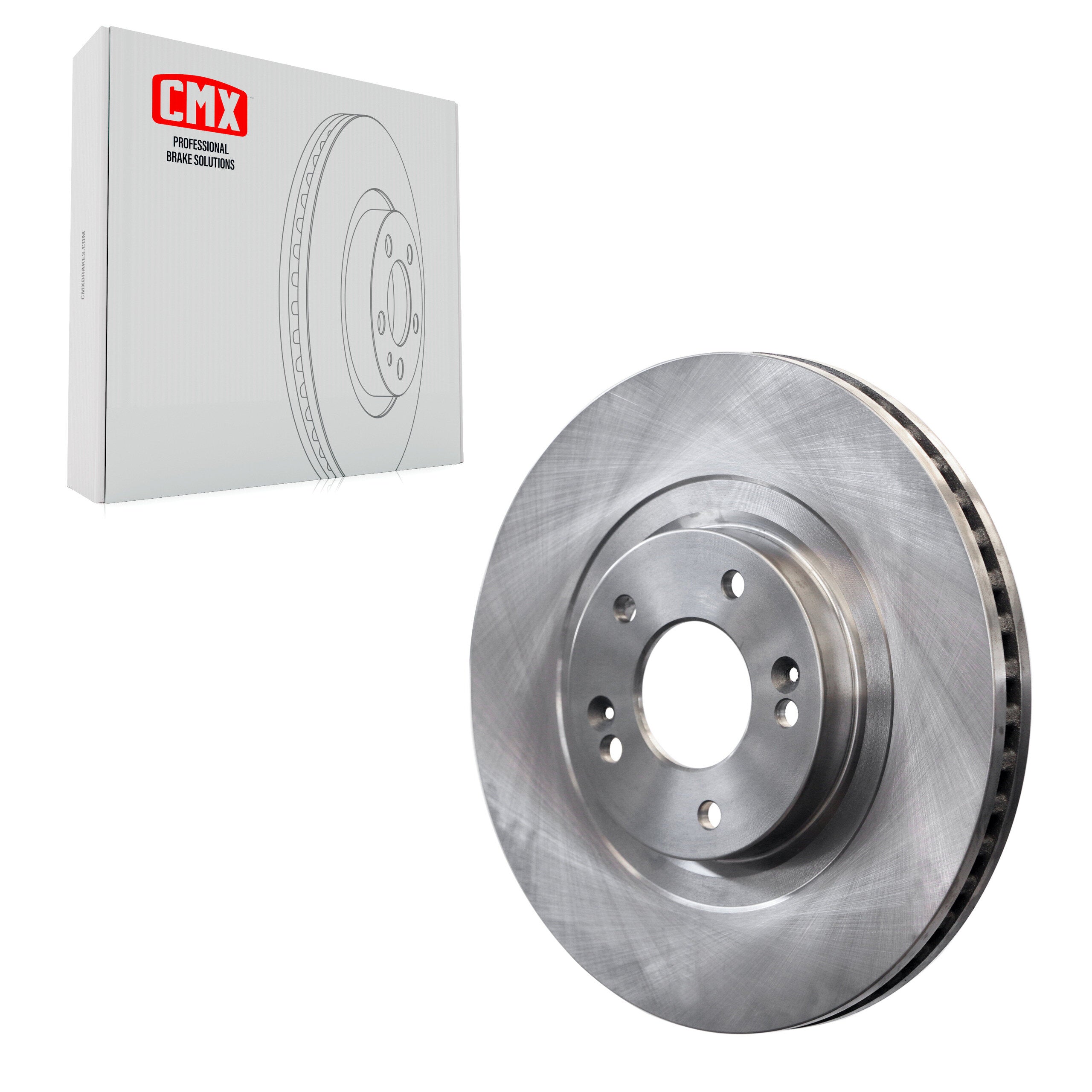 CMX 8-981010 Disc Brake Rotor for 2013-2020 Kia Sorento, Hyundai Santa Fe, Hyundai Santa Fe Sport - Front