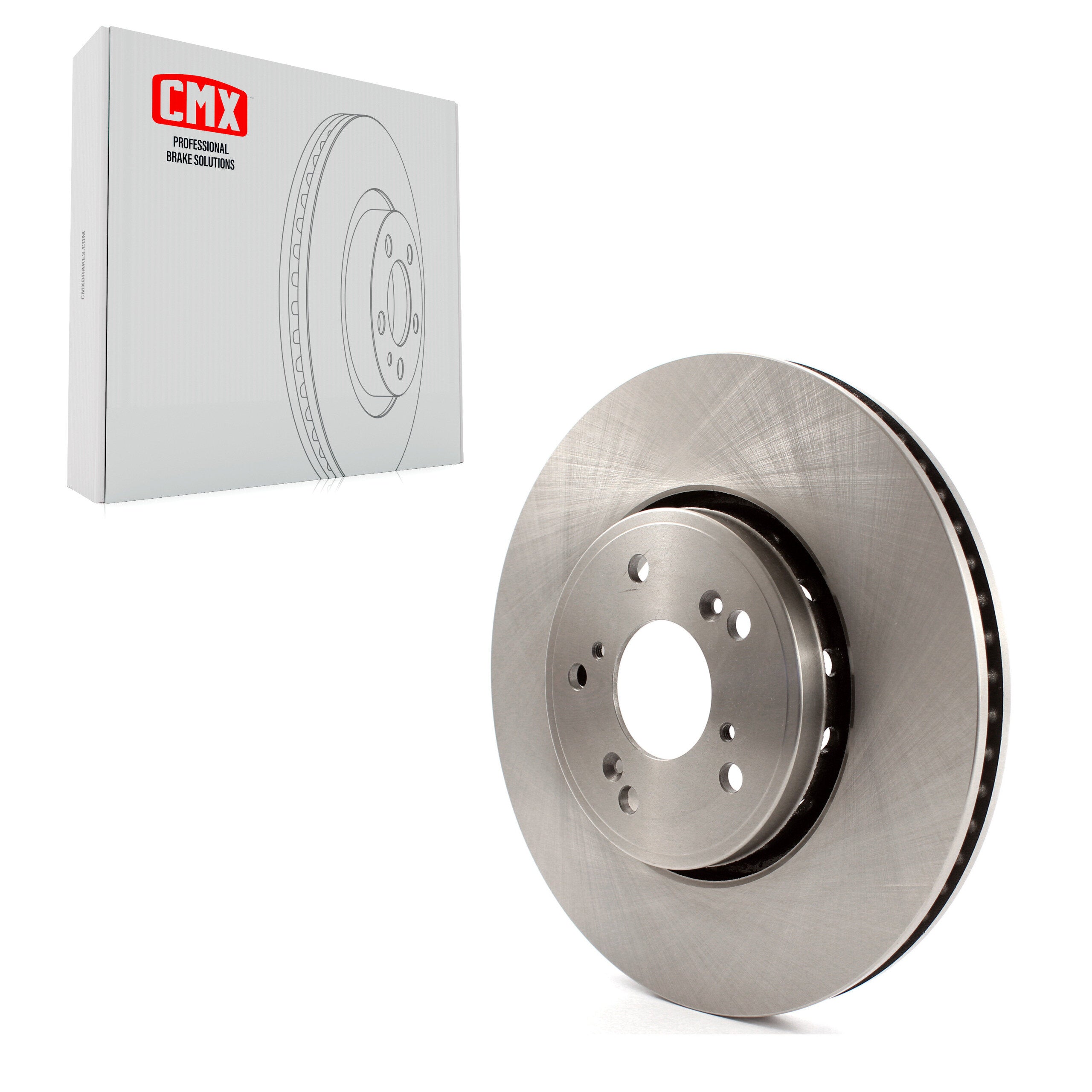 CMX 8-981021 Disc Brake Rotor for 2013-2018 Acura ILX, Acura RDX - Front