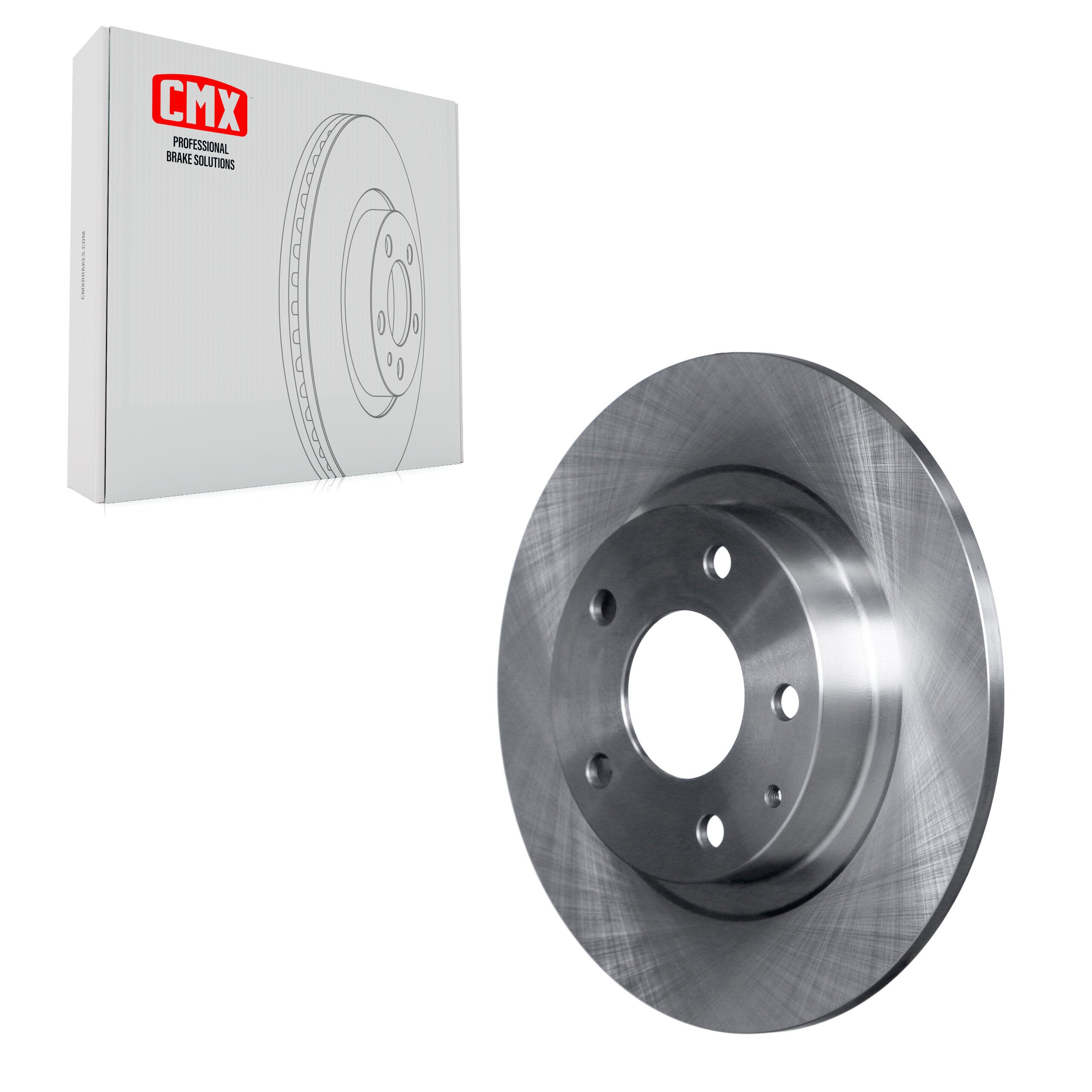 CMX 8-981023 Disc Brake Rotor for 2014-2021 Mazda 6 - Rear