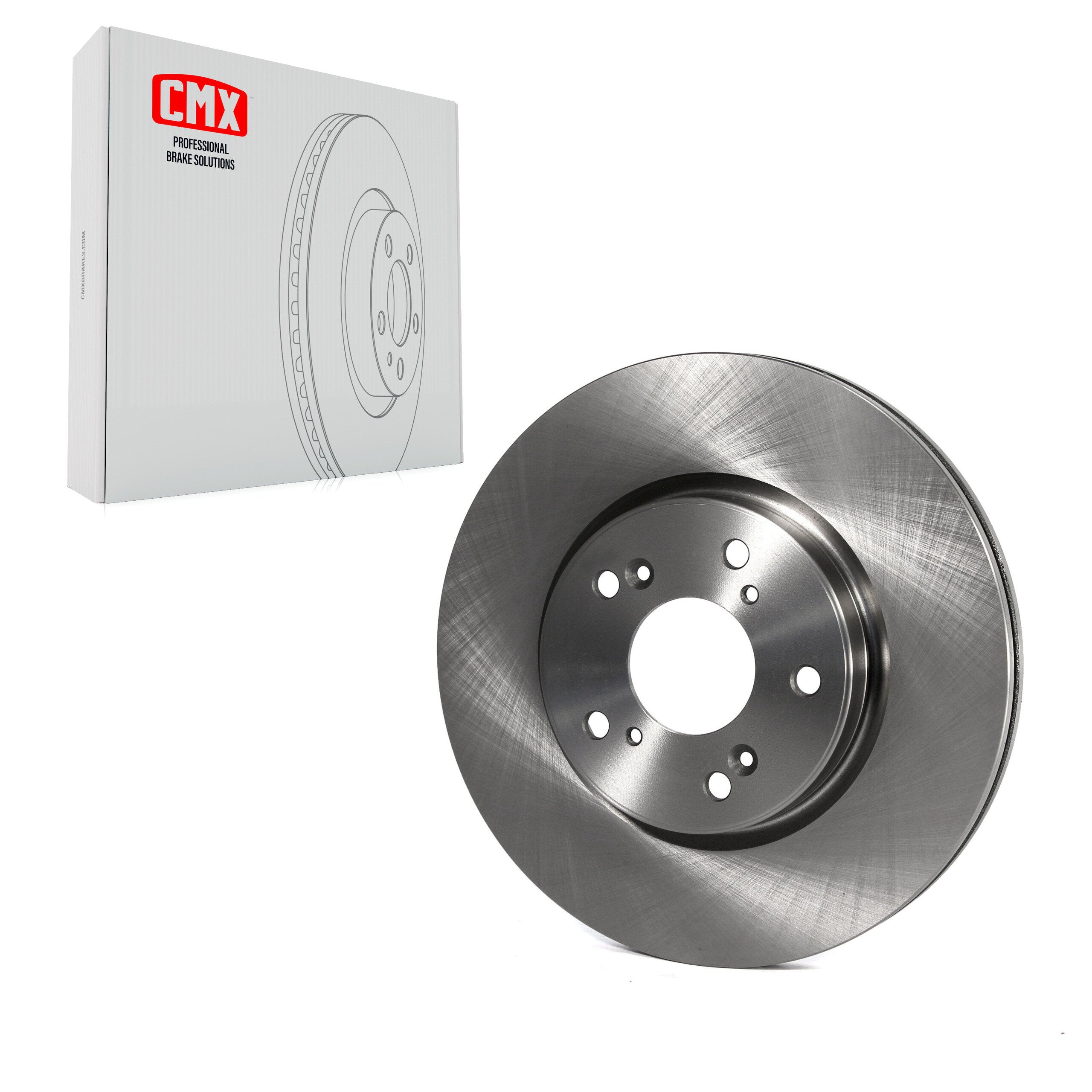 CMX 8-981037 Disc Brake Rotor for 2013-2022 Honda CR-V, Honda HR-V, Honda Accord - Front