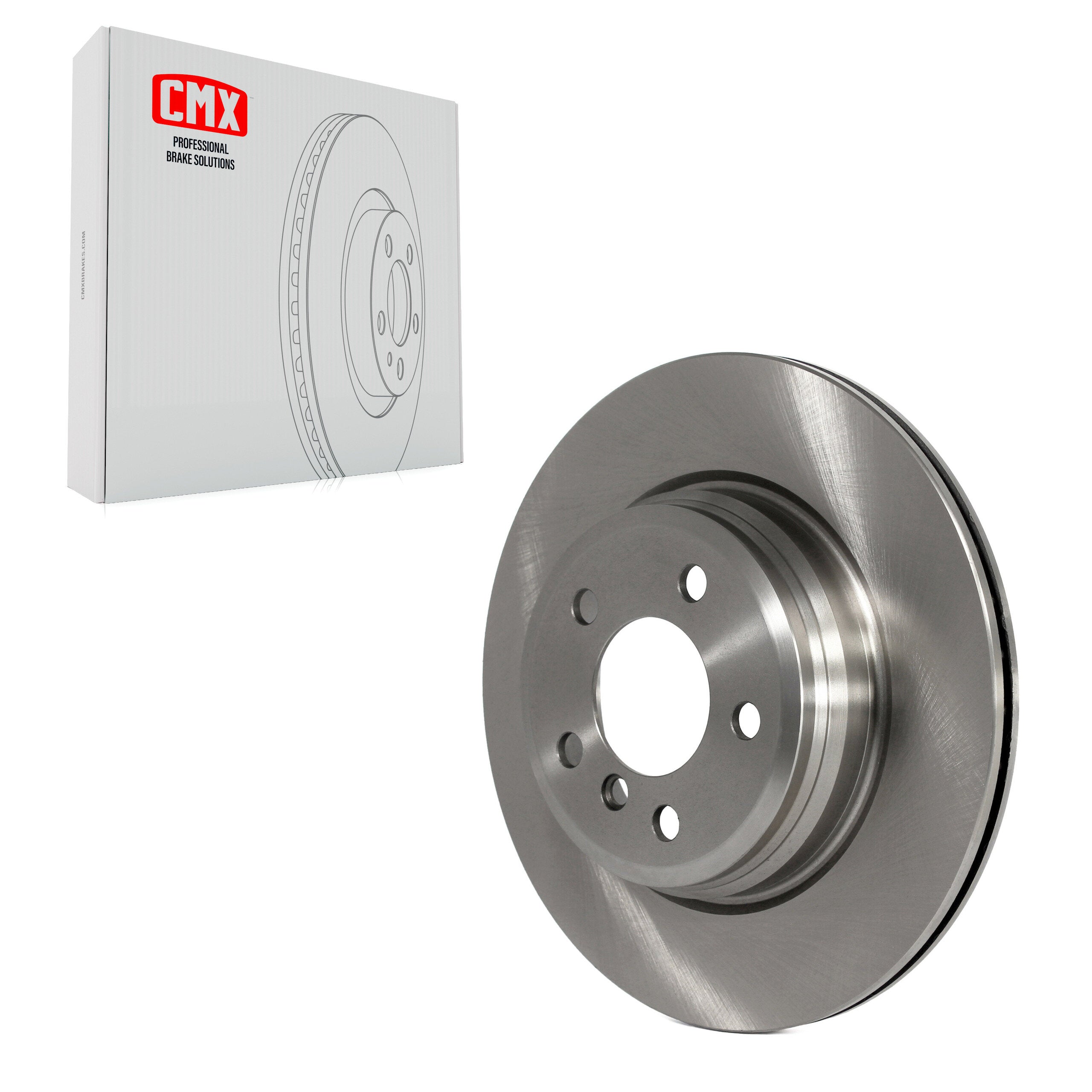 CMX 8-981065 Disc Brake Rotor for 2012-2020 BMW 330i, BMW 330i GT xDrive, BMW 330i xDrive - Rear