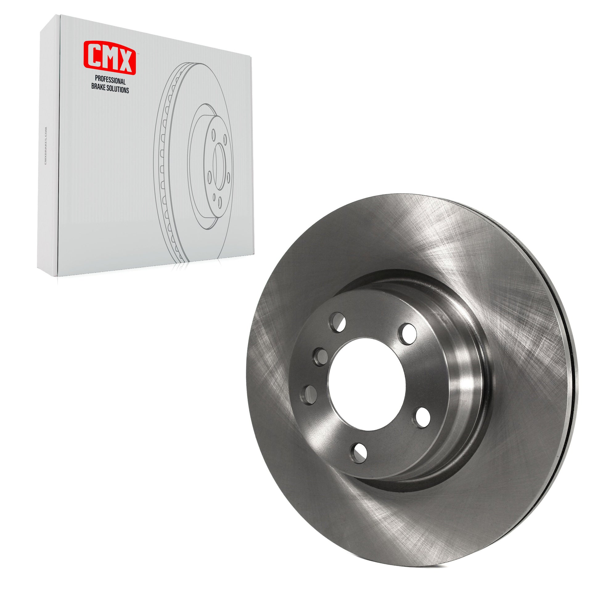 CMX 8-981066 Disc Brake Rotor for 2012-2018 BMW 330e, BMW 228i xDrive, BMW 428i Gran Coupe - Front