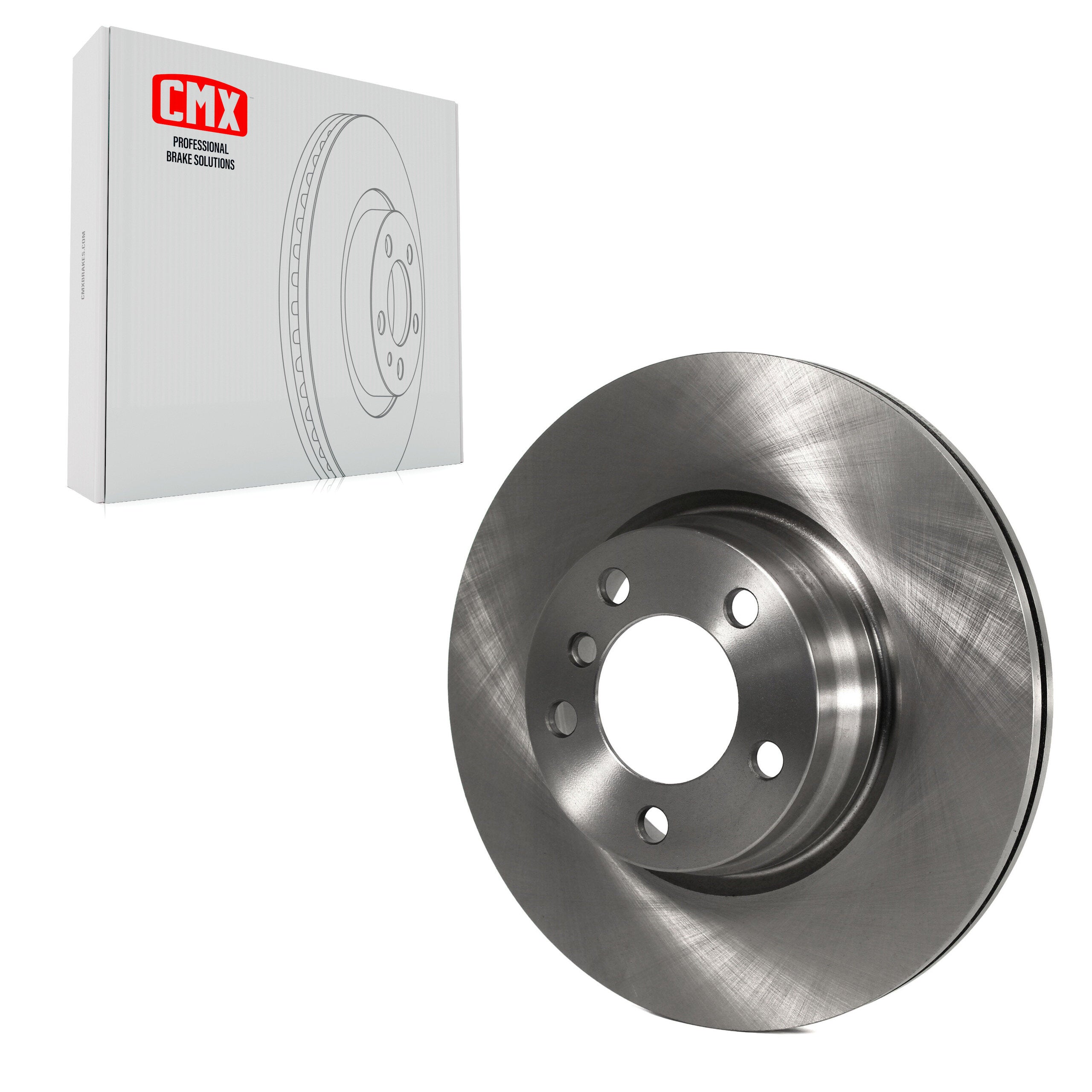 CMX 8-981066 Disc Brake Rotor for 2012-2018 BMW 330e, BMW 228i xDrive, BMW 428i Gran Coupe - Front
