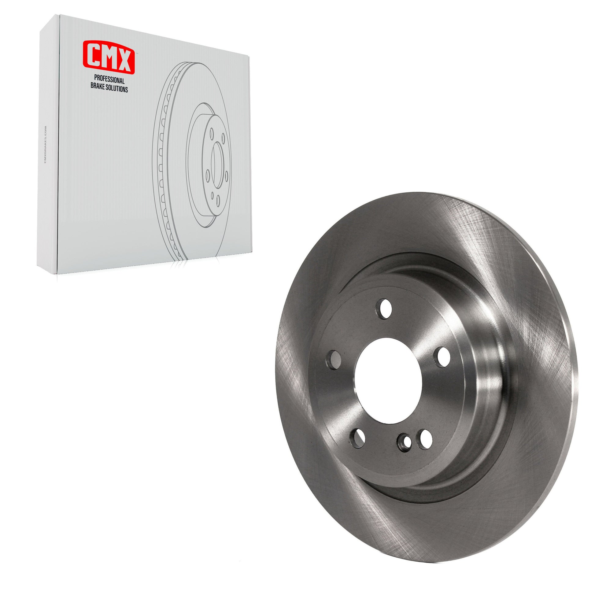 CMX 8-981086 Disc Brake Rotor for 2013-2020 Mercedes-Benz CLA250, INFINITI QX30, Mercedes-Benz B250e - Rear