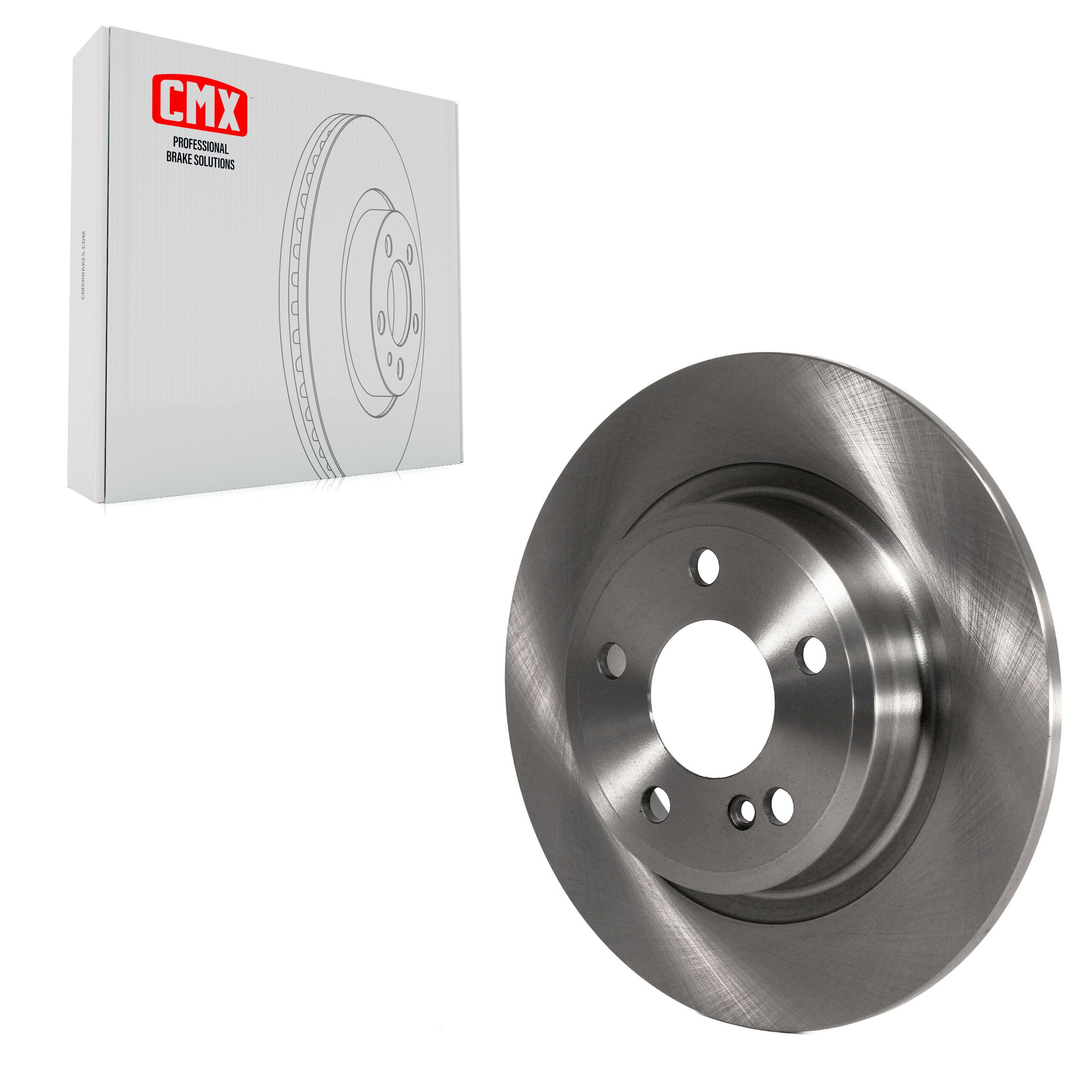 CMX 8-981086 Disc Brake Rotor for 2013-2020 Mercedes-Benz CLA250, INFINITI QX30, Mercedes-Benz B250e - Rear