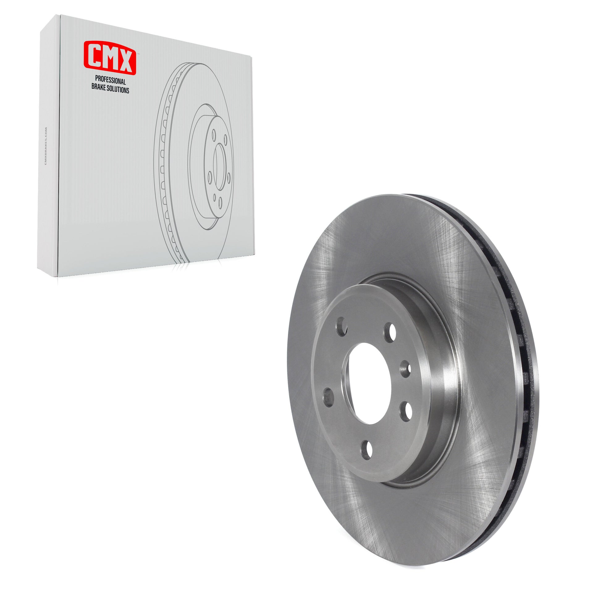 CMX 8-981620 Disc Brake Rotor for 2017-2025 Audi A5 Quattro, Audi A5 Sportback, Audi A4 - Front