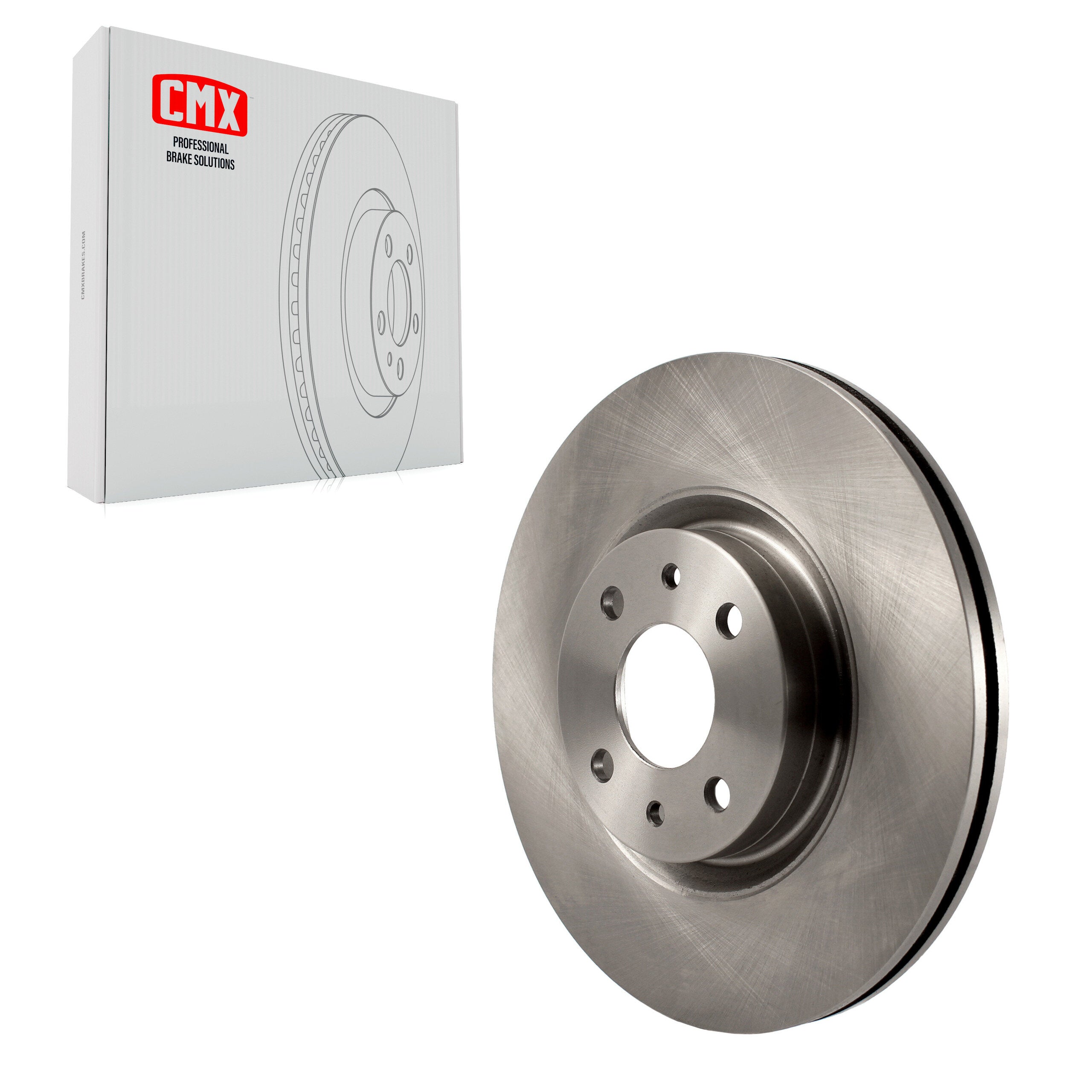 CMX 8-981771 Disc Brake Rotor for 2012-2019 Fiat 500 - Front