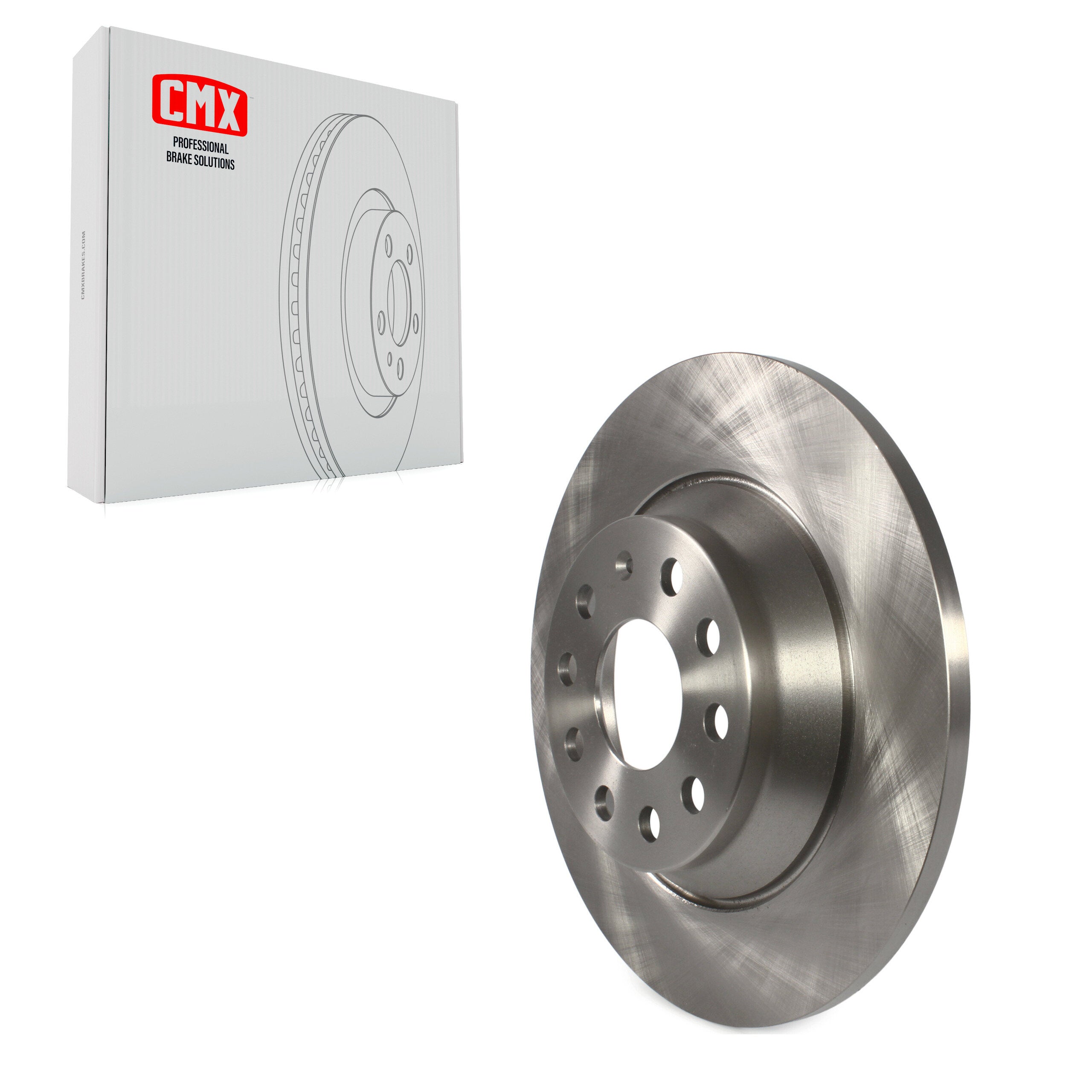 CMX 8-981786 Disc Brake Rotor for 2016-2025 Audi Q3, Audi TT Quattro, Volkswagen Jetta - Rear