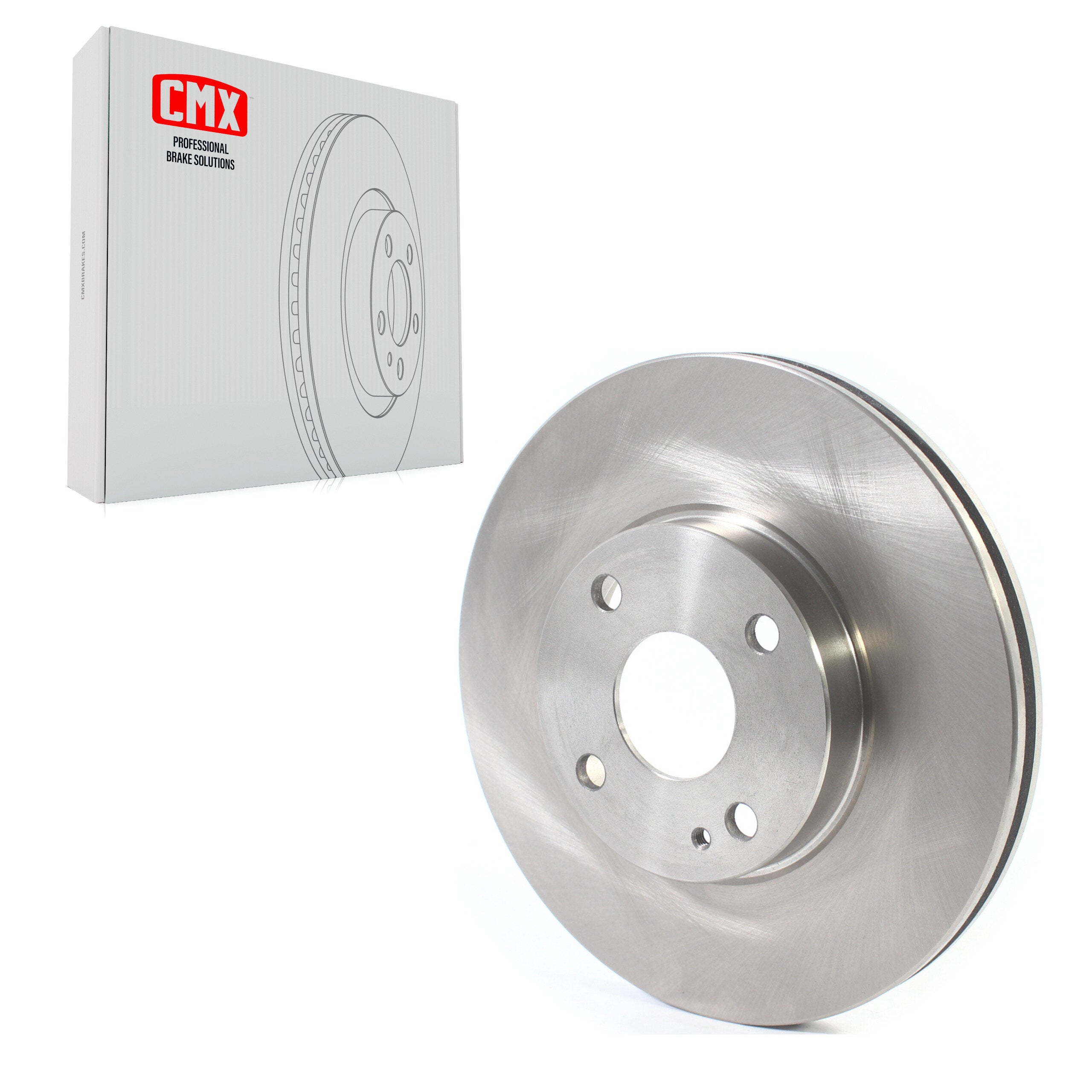 CMX 8-982048 Disc Brake Rotor for 2016-2020 Toyota Yaris, Toyota Yaris iA, Scion iA - Front