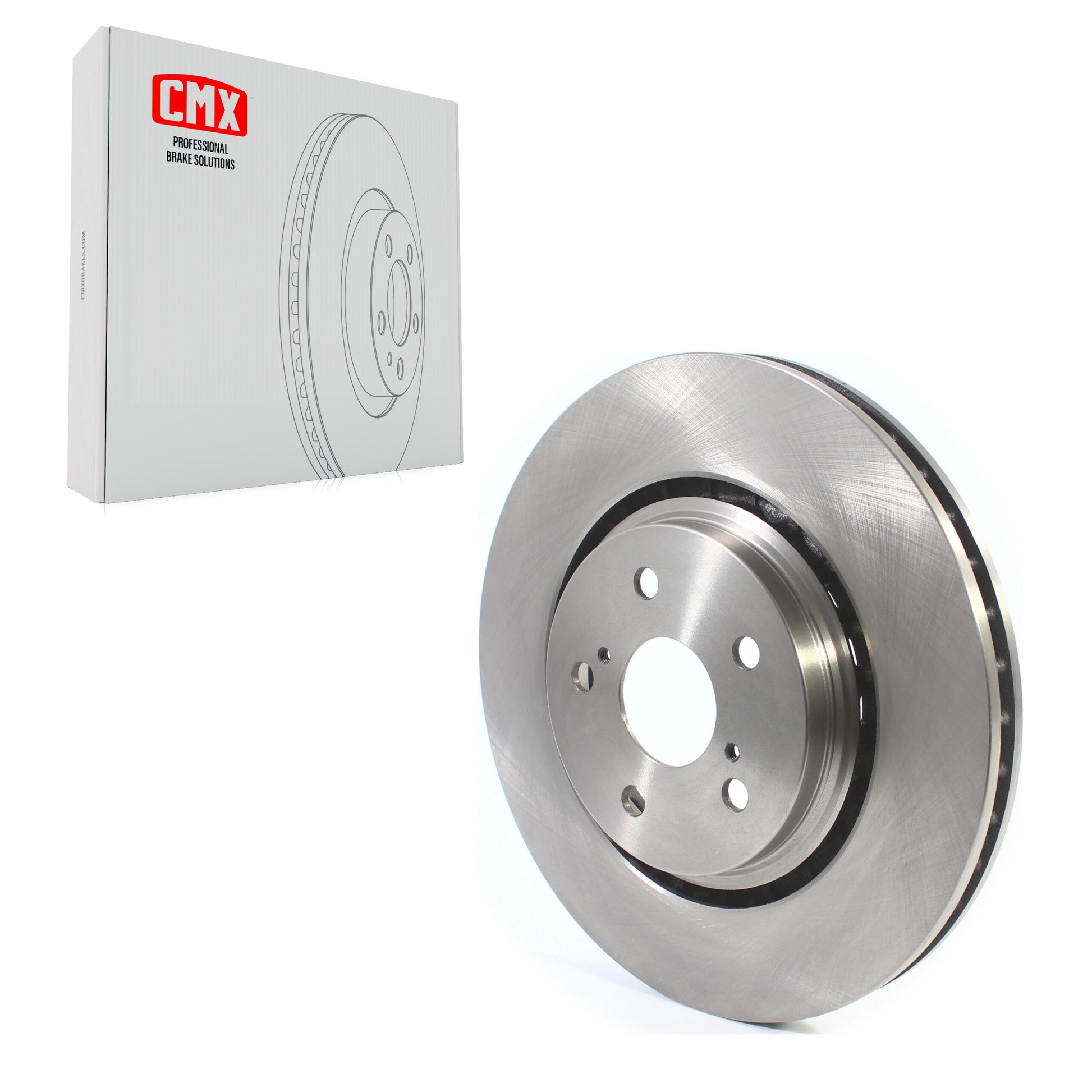 CMX 8-982050 Disc Brake Rotor for 2016-2024 Toyota Crown, Lexus NX250, Lexus NX350 - Front