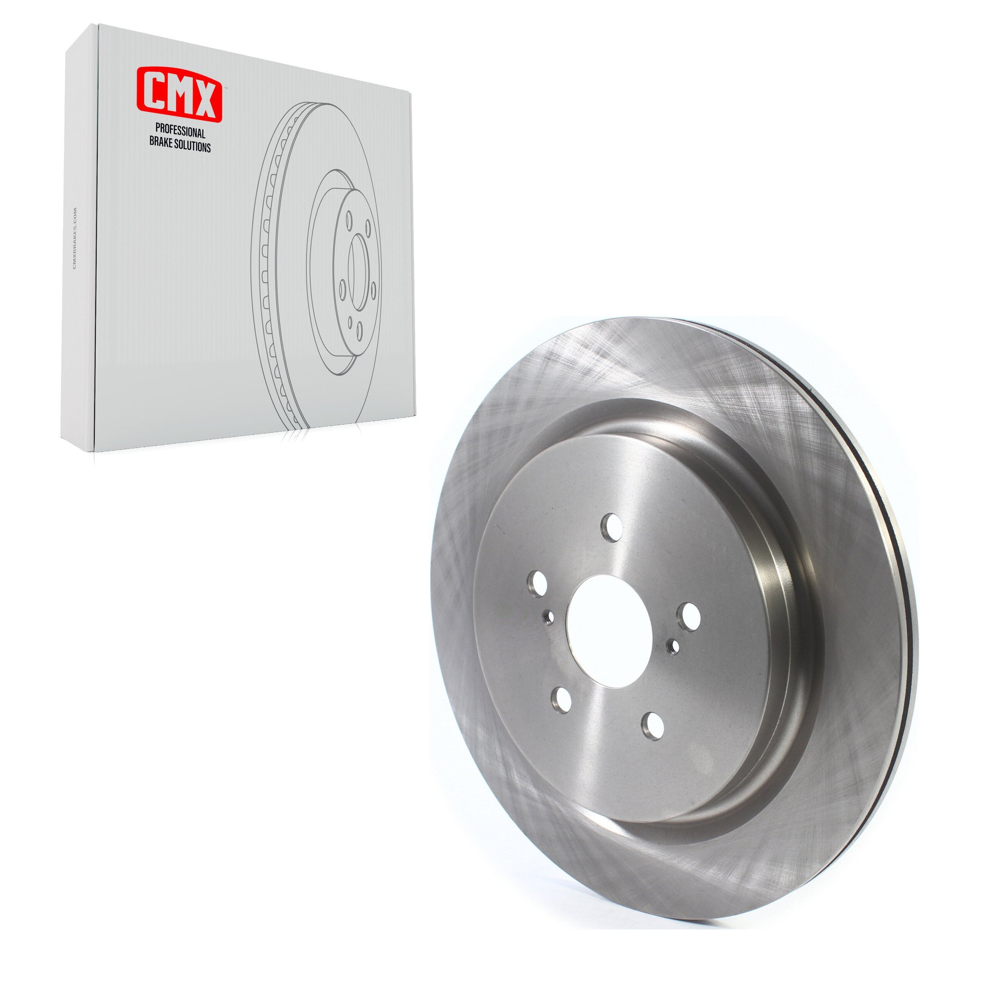 CMX 8-982051 Disc Brake Rotor for 2016-2022 Lexus RX350L, Lexus RX450hL, Lexus RX350 - Rear