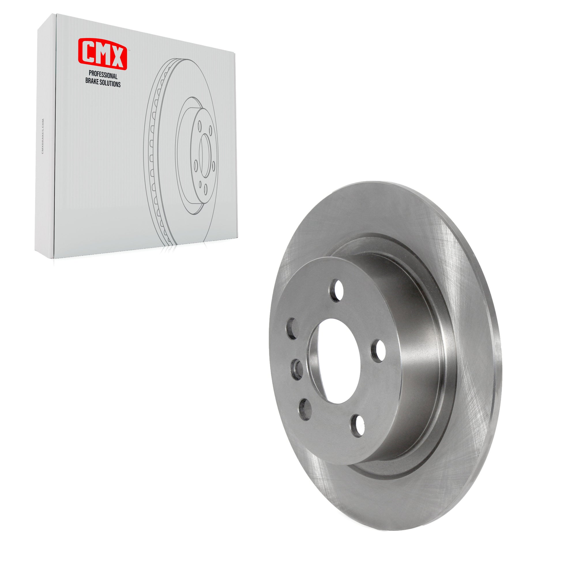 CMX 8-982069 Disc Brake Rotor for 2014-2024 Mini Cooper, Mini Cooper Clubman, BMW i3s - Rear