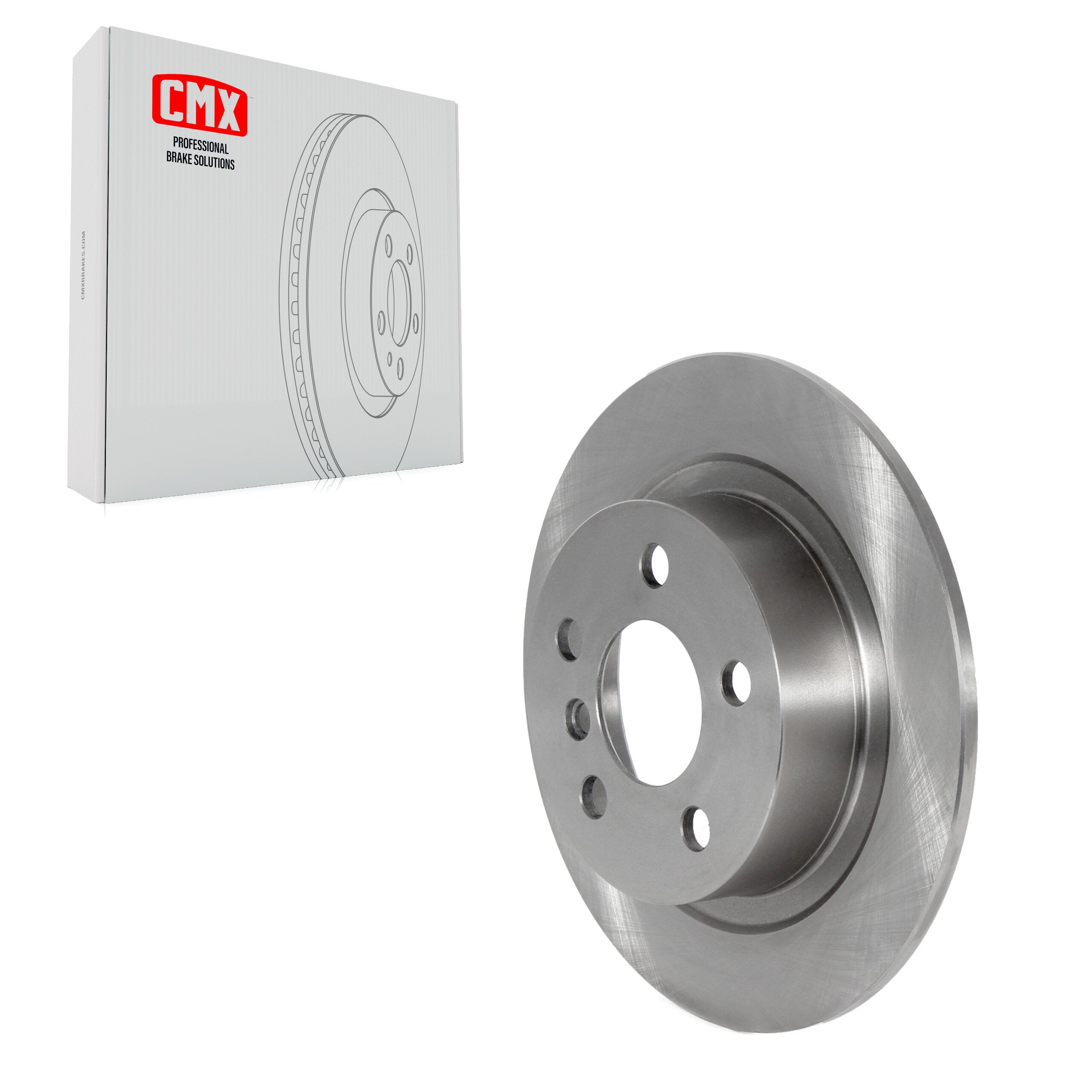 CMX 8-982069 Disc Brake Rotor for 2014-2024 Mini Cooper, Mini Cooper Clubman, BMW i3s - Rear
