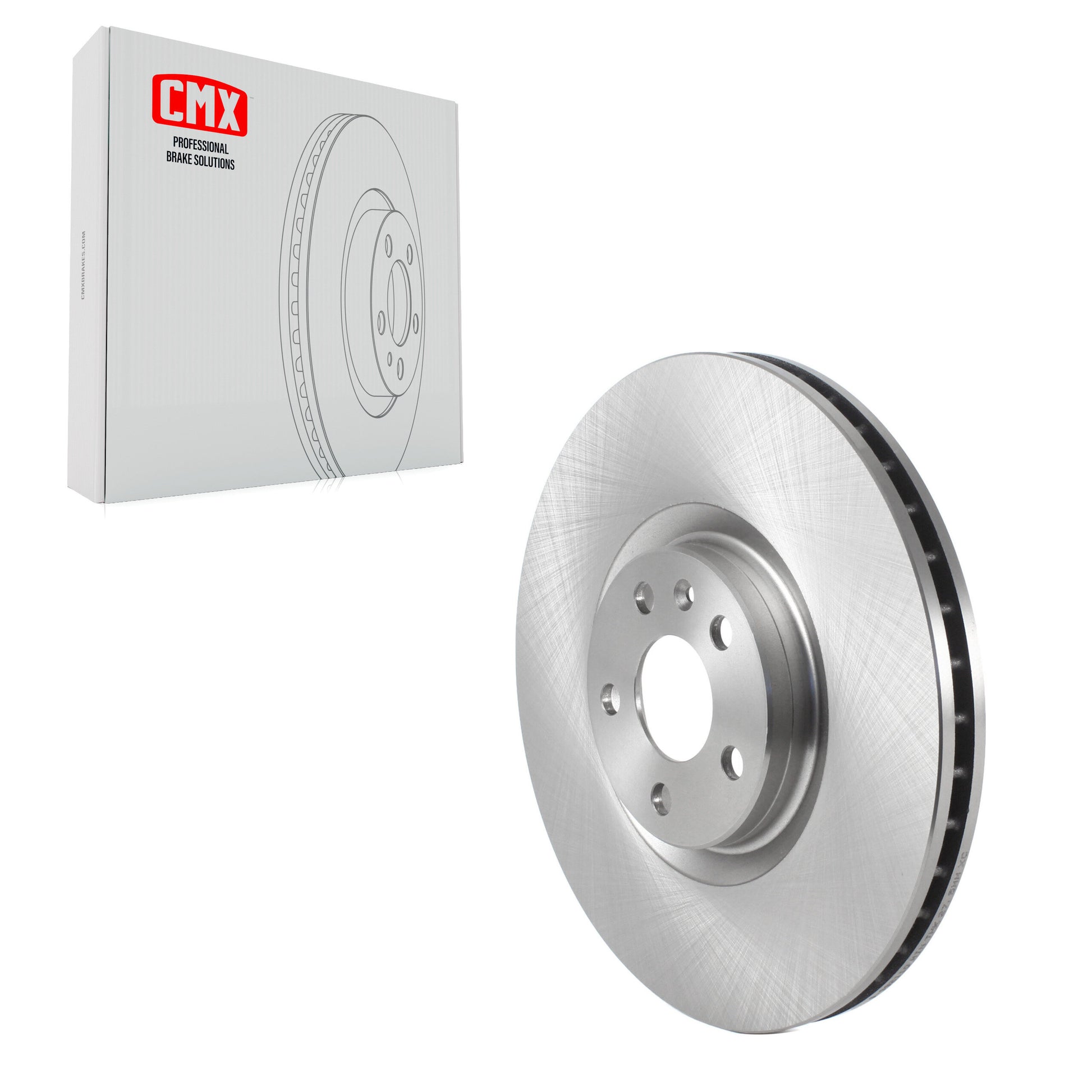 CMX 8-982110 Disc Brake Rotor for 2016-2025 Volvo C40 Recharge, Volvo XC40 Recharge, Volvo S60 - Front