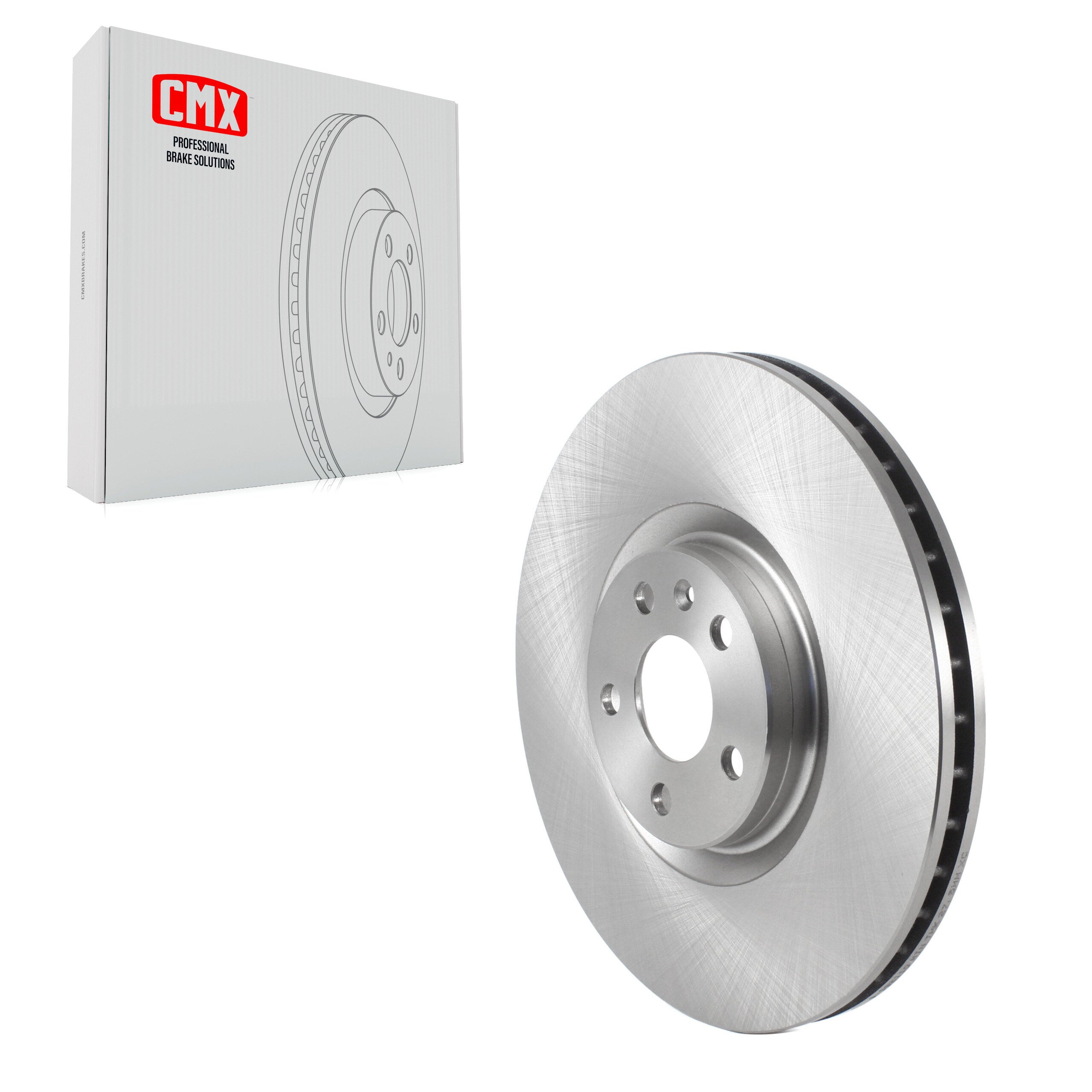CMX 8-982110 Disc Brake Rotor for 2016-2025 Volvo C40 Recharge, Volvo XC40 Recharge, Volvo S60 - Front