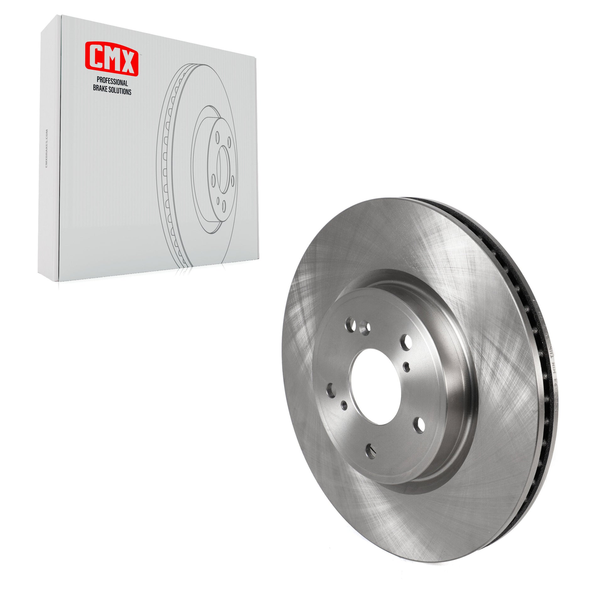 CMX 8-982124 Disc Brake Rotor for 2017-2025 Acura ADX, Acura Integra, Honda Accord - Front