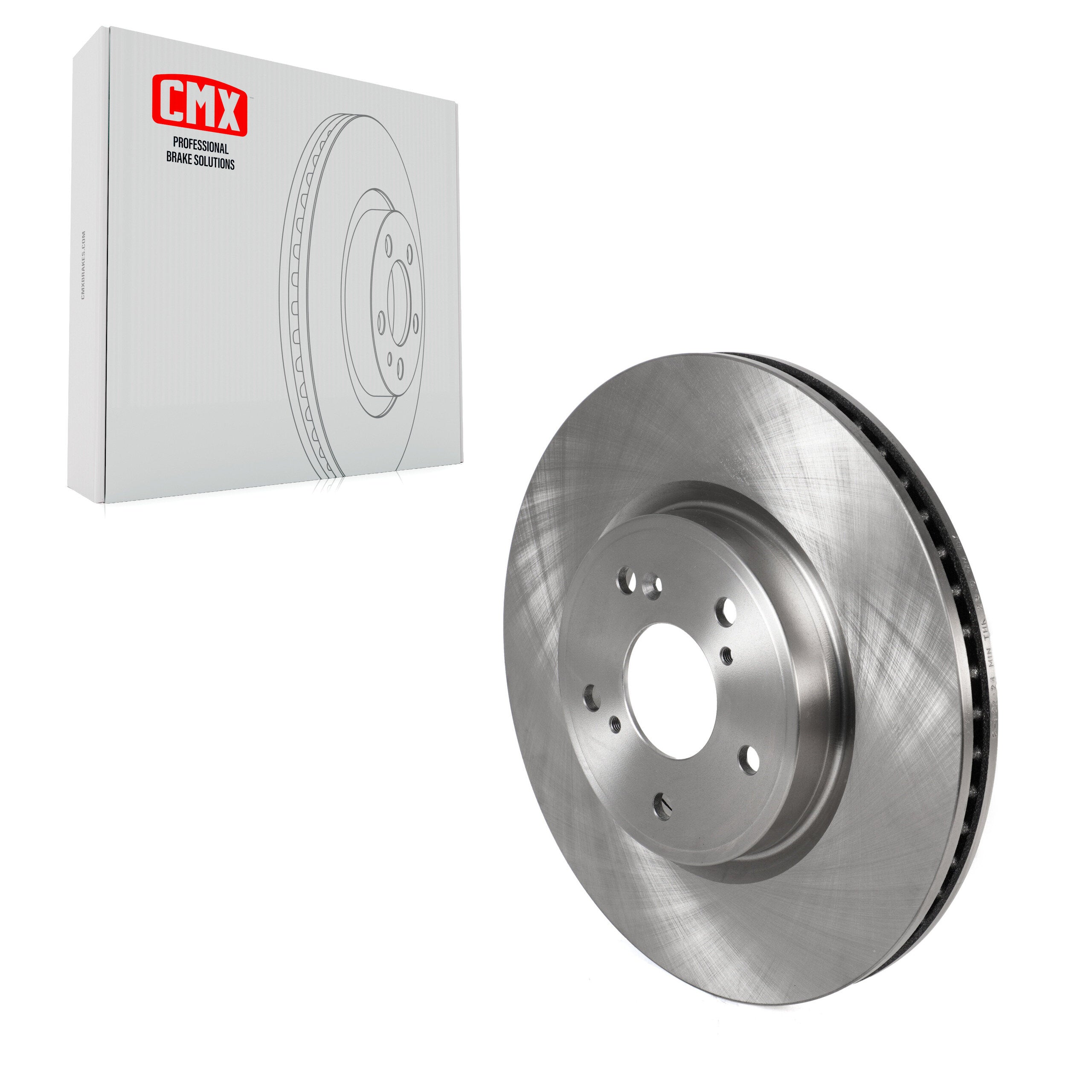 CMX 8-982124 Disc Brake Rotor for 2017-2025 Acura ADX, Acura Integra, Honda Accord - Front
