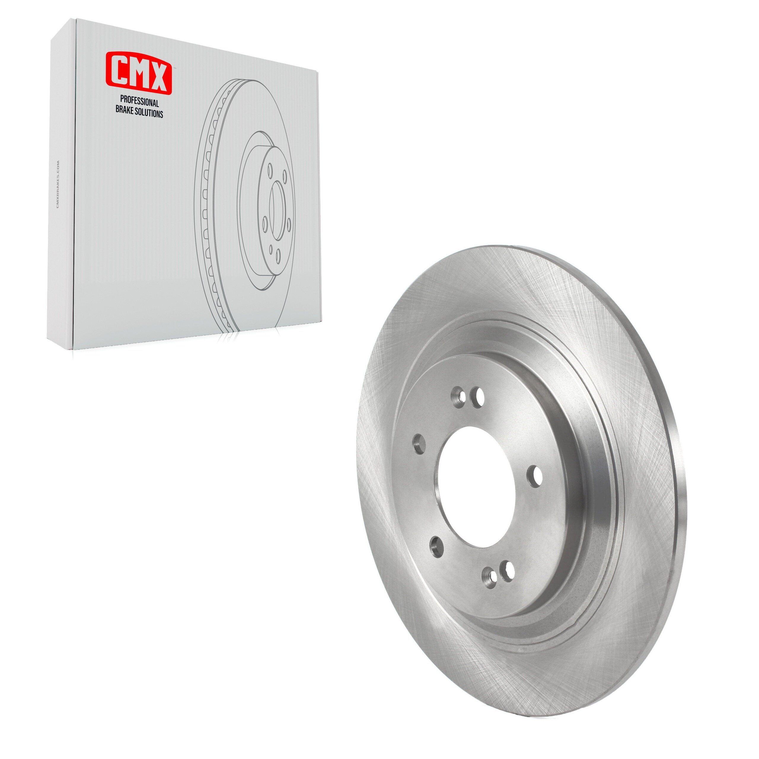 CMX 8-982146 Disc Brake Rotor for 2017-2023 Kia Cadenza, Kia Soul EV, Hyundai Kona Electric - Rear