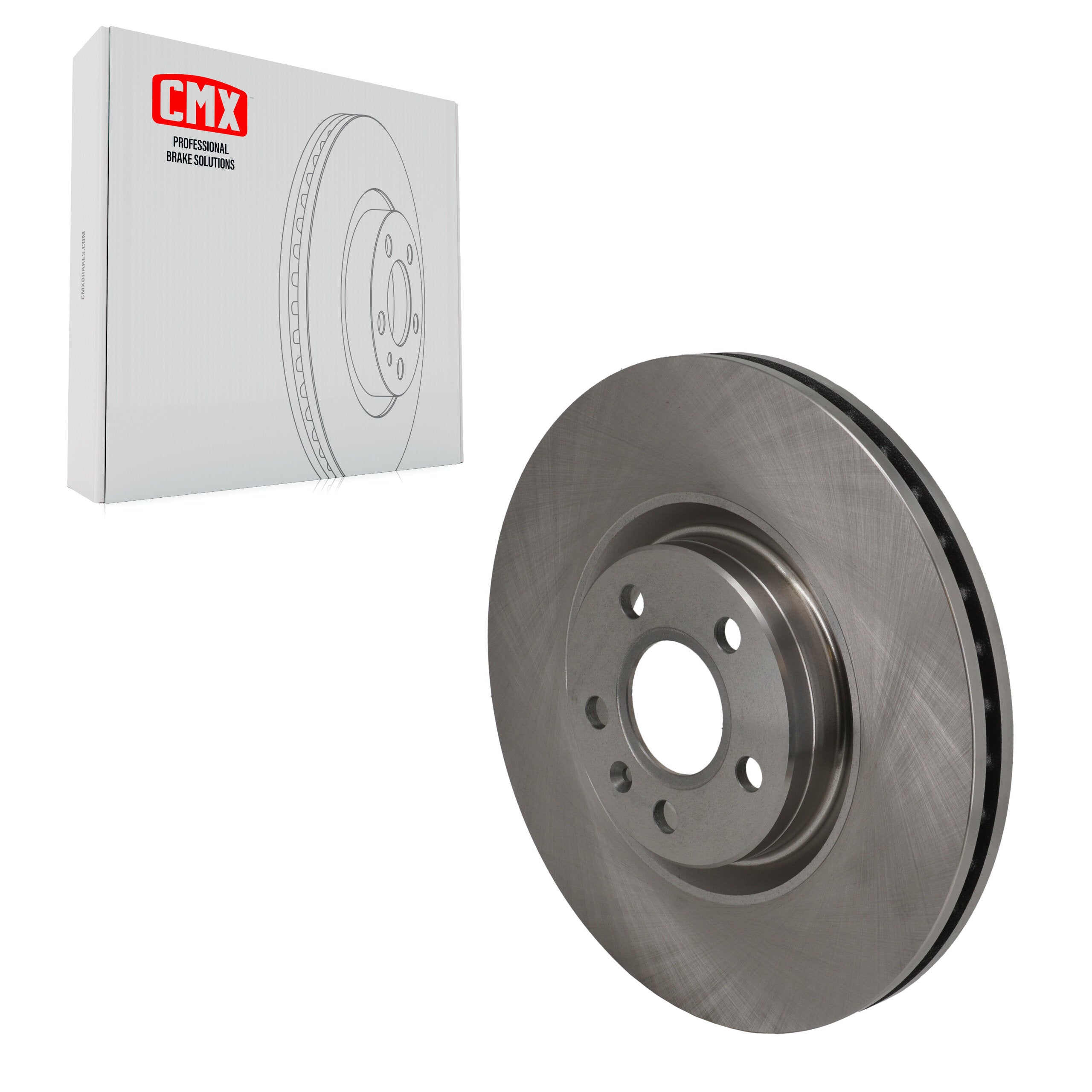 CMX 8-982272 Disc Brake Rotor for 2017-2025 Volvo XC40, Volvo S60, Volvo V60 - Front
