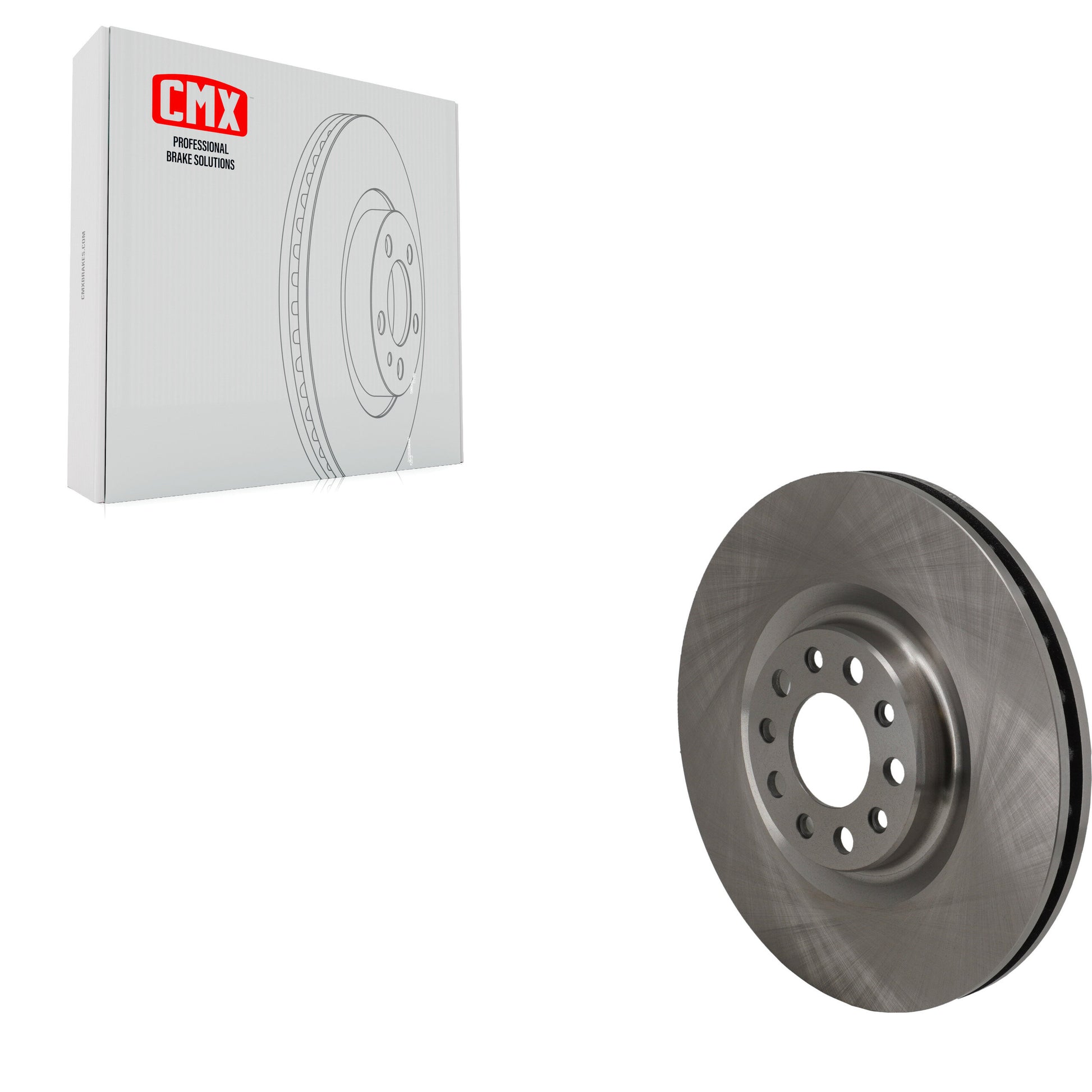 CMX 8-982276 Disc Brake Rotor for 2017-2024 Alfa Romeo Stelvio, Alfa Romeo Giulia - Front