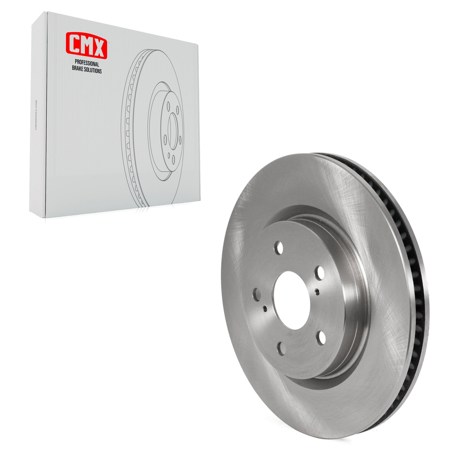 CMX 8-982292 Disc Brake Rotor for 2018-2024 Toyota Camry, Toyota Prius, Toyota Prius Prime - Front