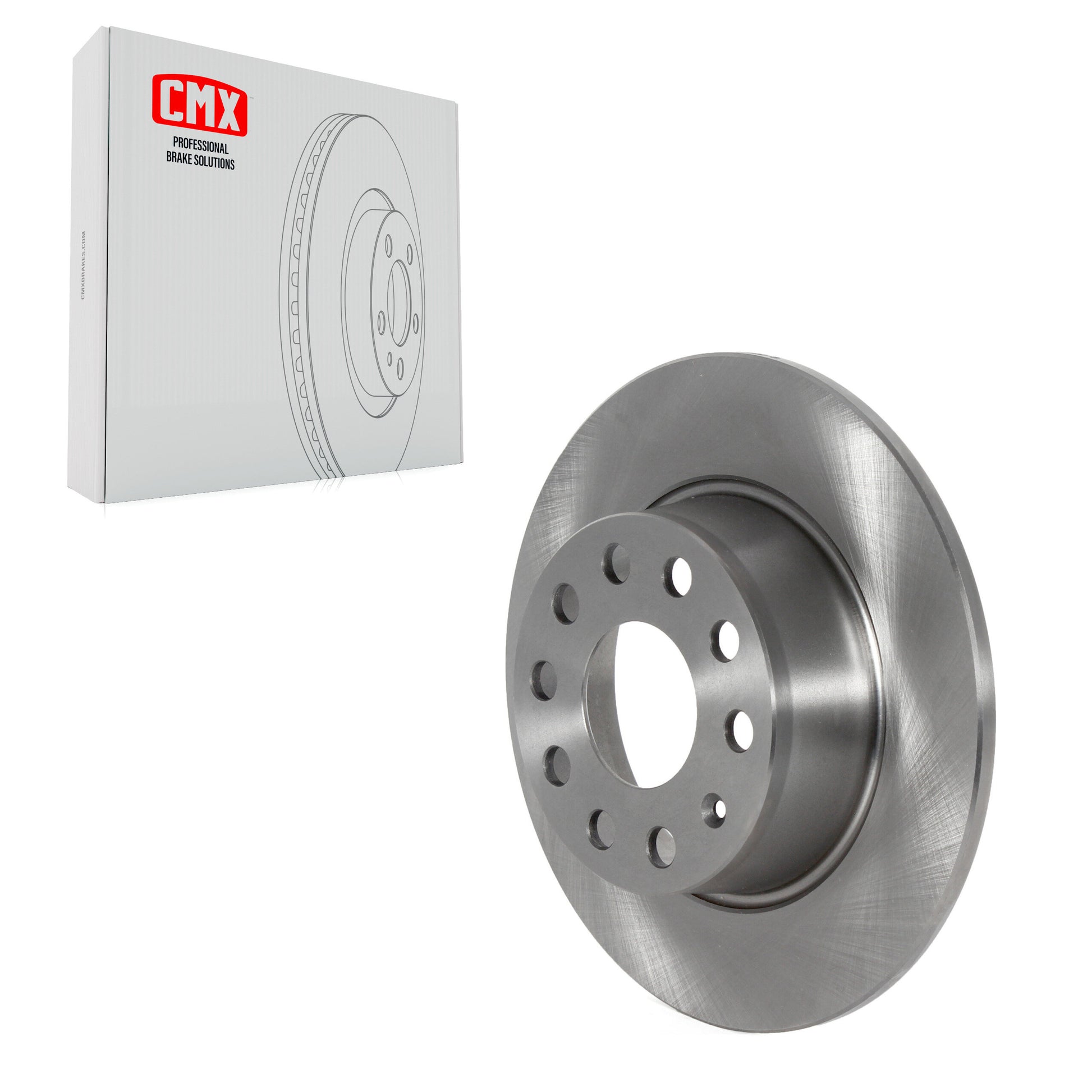 CMX 8-982325 Disc Brake Rotor for 2019-2025 Volkswagen Jetta, Volkswagen Taos - Rear