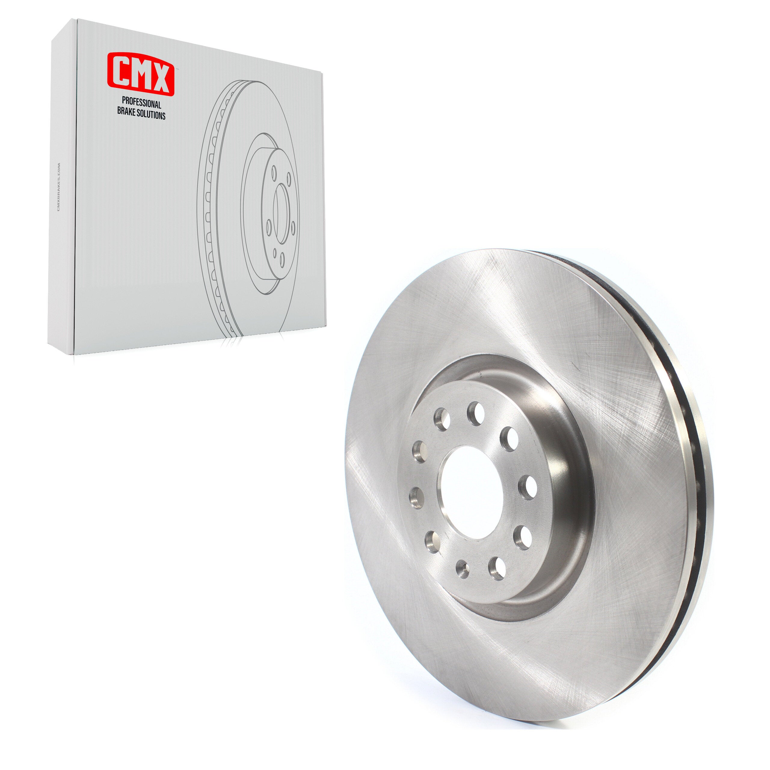 CMX 8-982348 Disc Brake Rotor for 2018-2024 Volkswagen Atlas, Volkswagen Atlas Cross Sport - Front