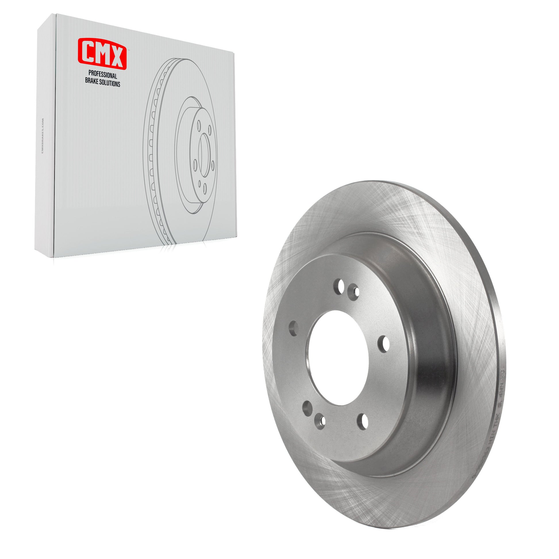 CMX 8-982363 Disc Brake Rotor for 2018-2025 Kia Seltos, Kia Soul, Hyundai Kona - Rear