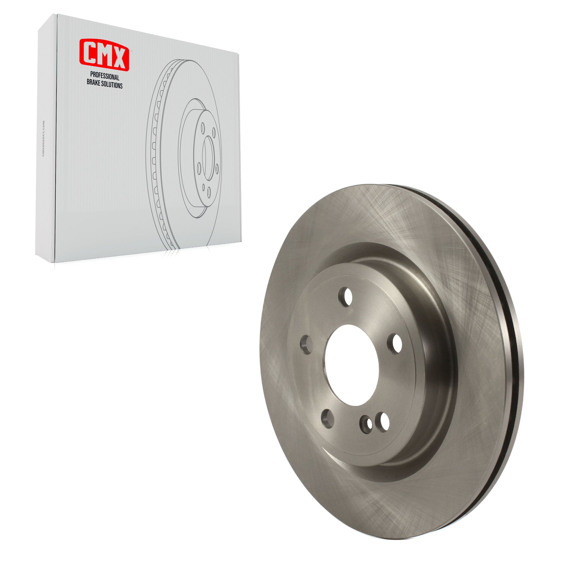 CMX 8-982380 Disc Brake Rotor for 2014-2020 INFINITI QX30, Mercedes-Benz GLA250, Mercedes-Benz CLA250 - Rear