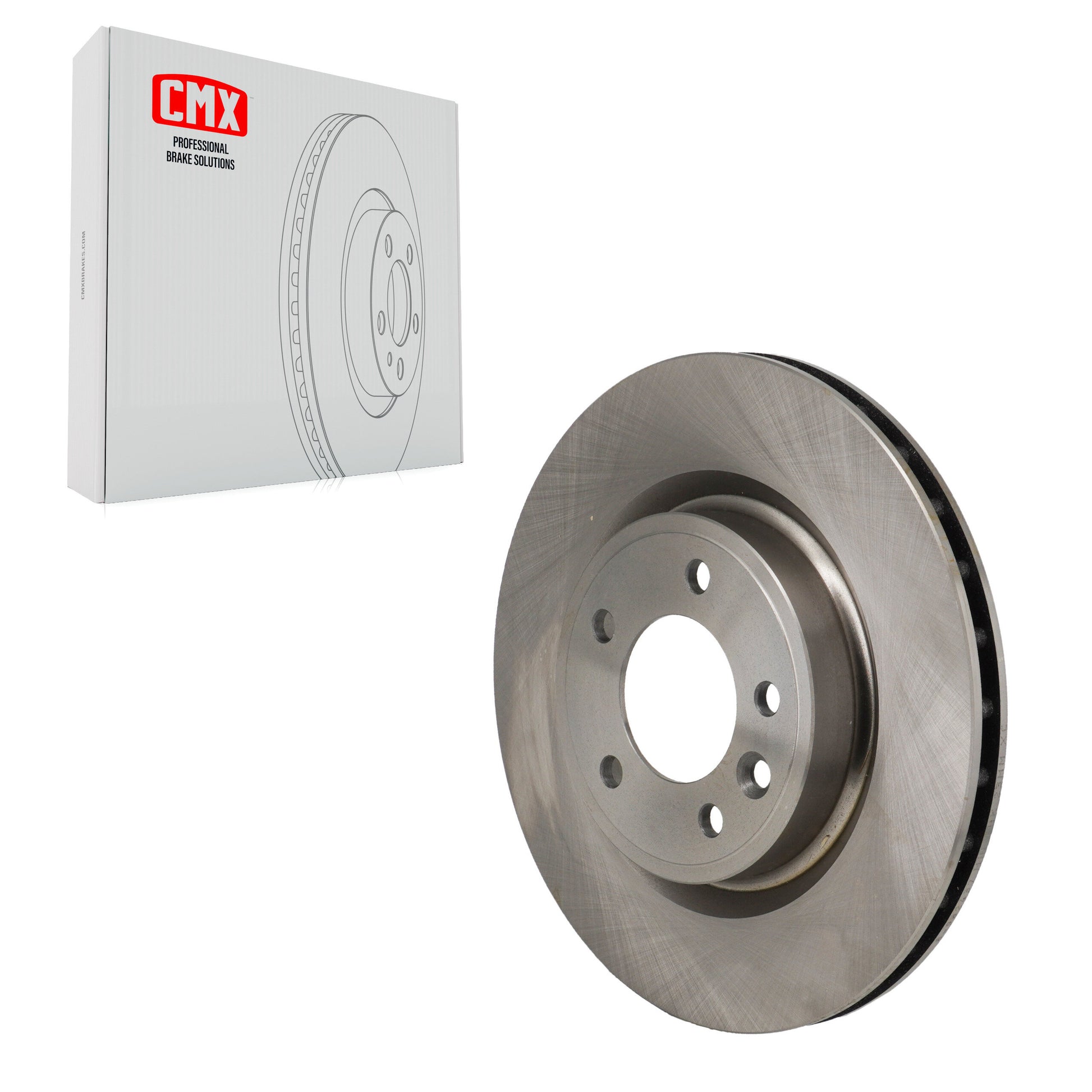 CMX 8-982437 Disc Brake Rotor for 2018-2024 Land Rover Discovery, Land Rover Range Rover, Land Rover Range Rover Sport - Rear