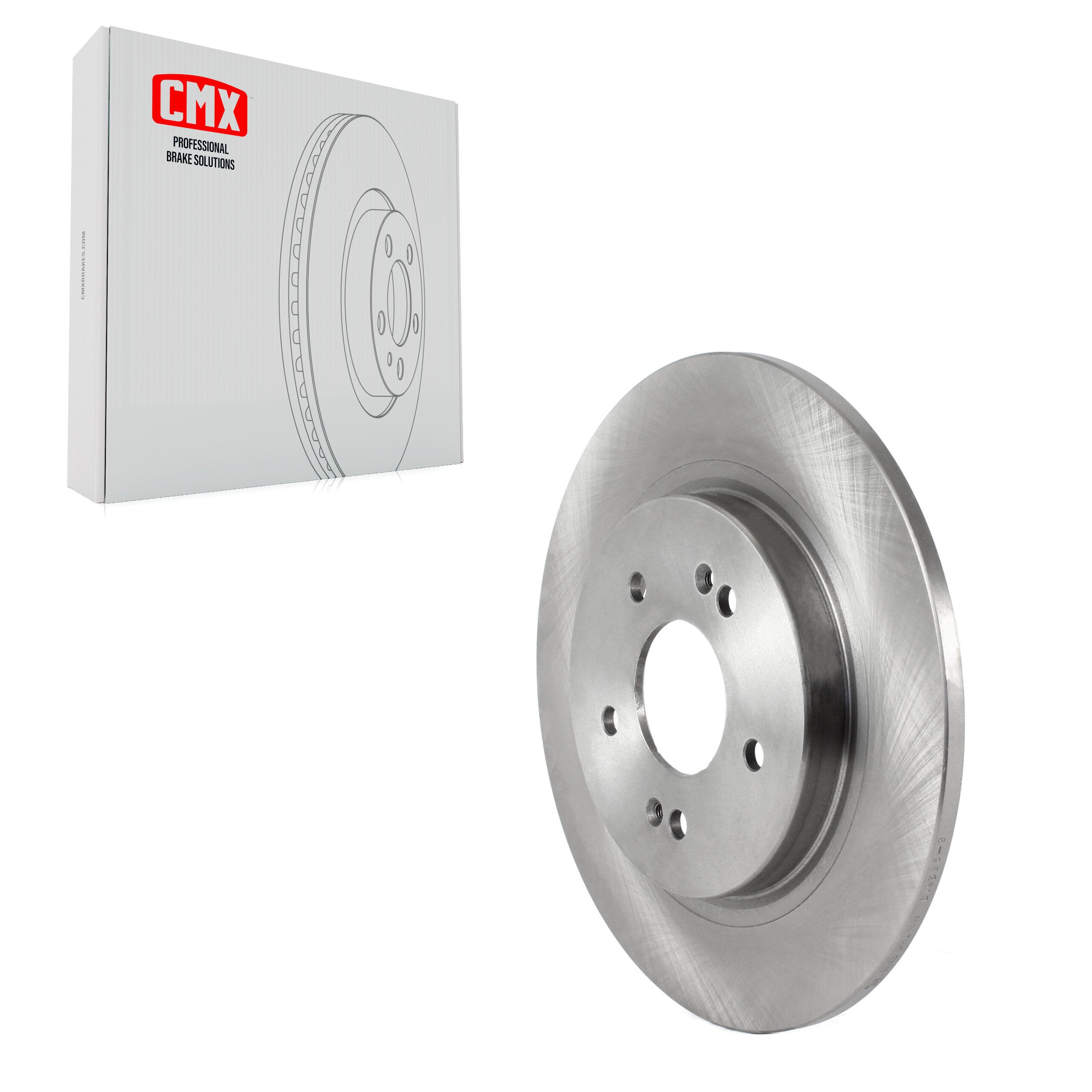 CMX 8-982513 Disc Brake Rotor for 2019-2024 Hyundai Palisade, Kia Telluride, Hyundai Santa Fe - Rear
