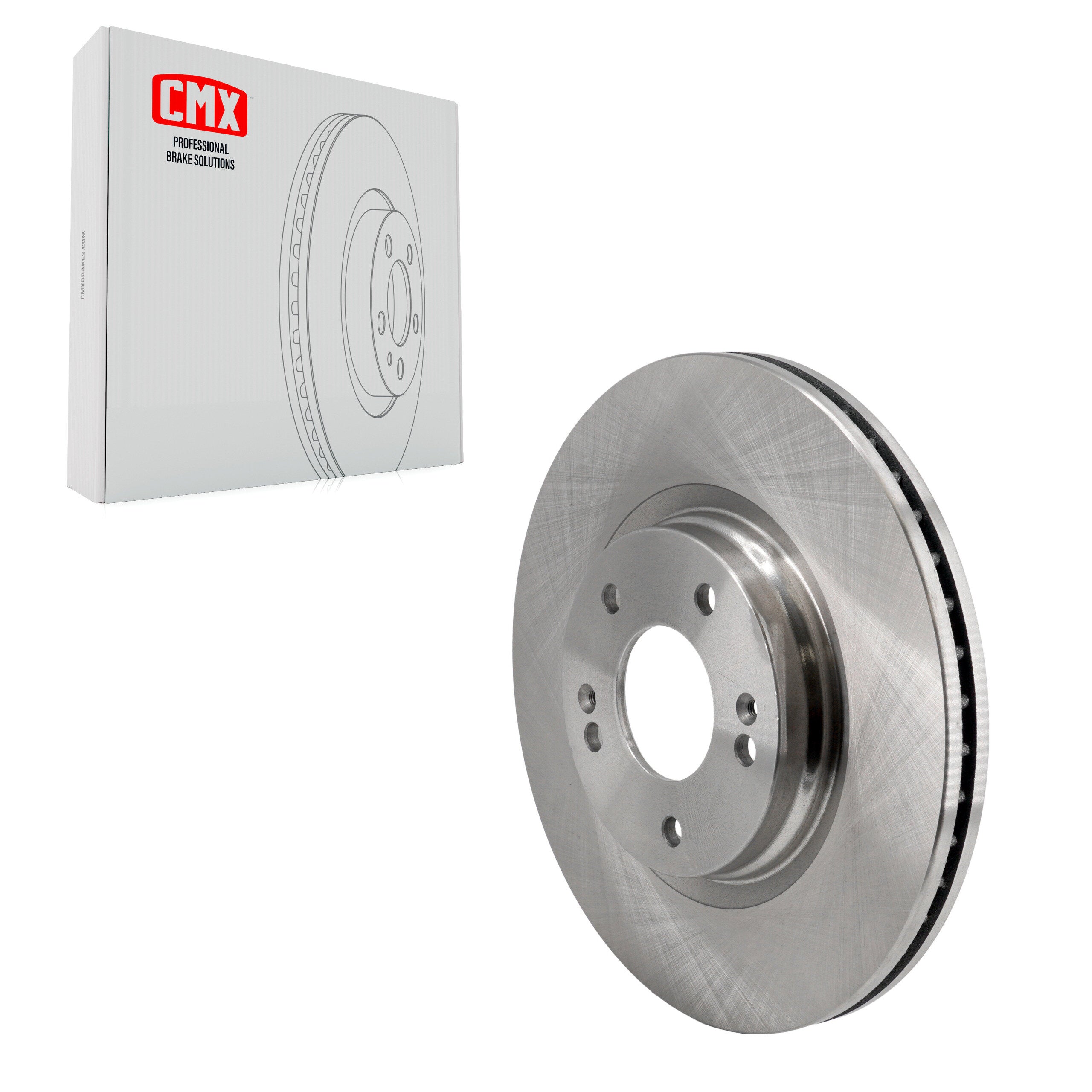 CMX 8-982703 Disc Brake Rotor for 2020-2025 Kia K5, Hyundai Elantra, Hyundai Kona - Front