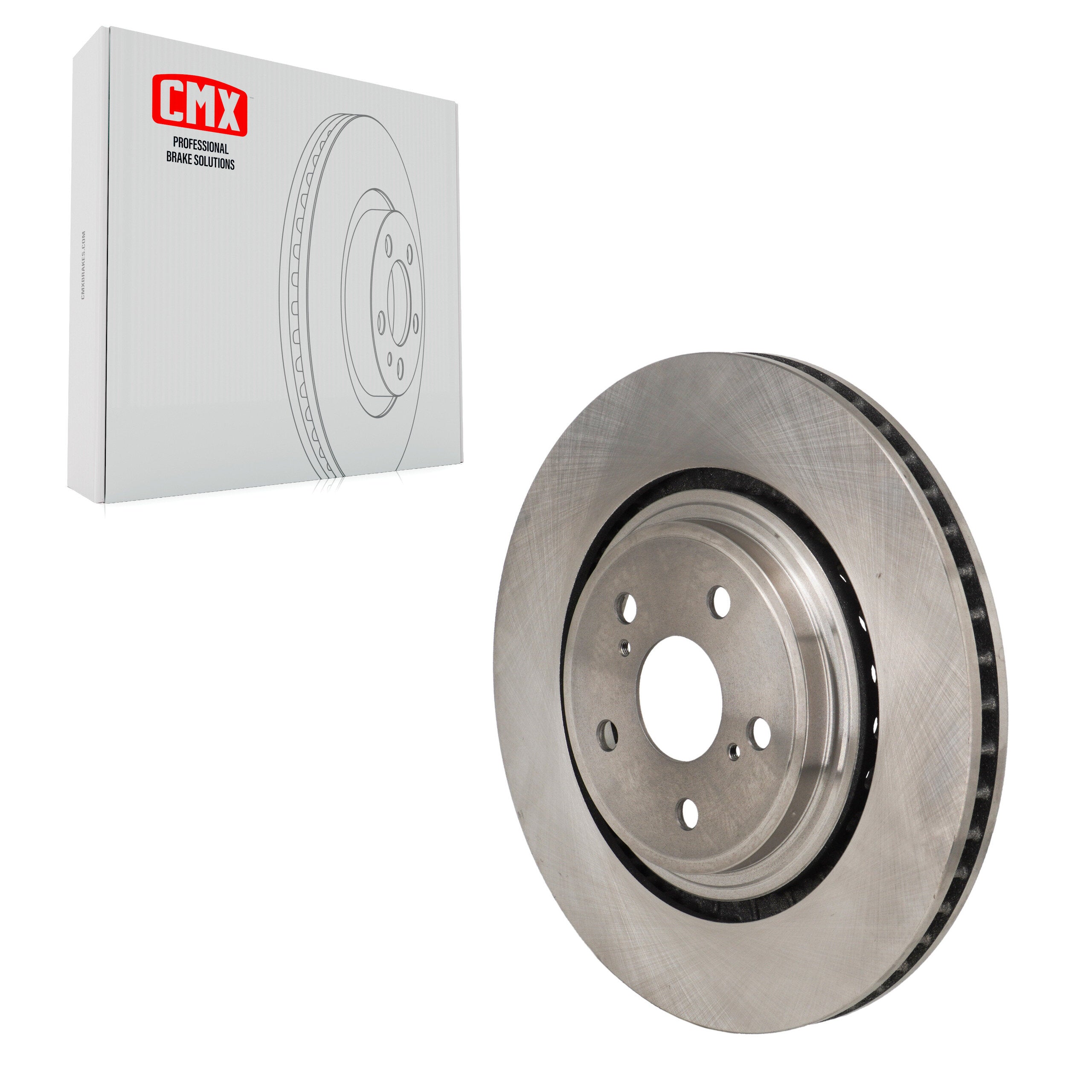 CMX 8-982707 Disc Brake Rotor for 2020-2025 Lexus RX350, Lexus RX350h, Toyota Highlander - Front