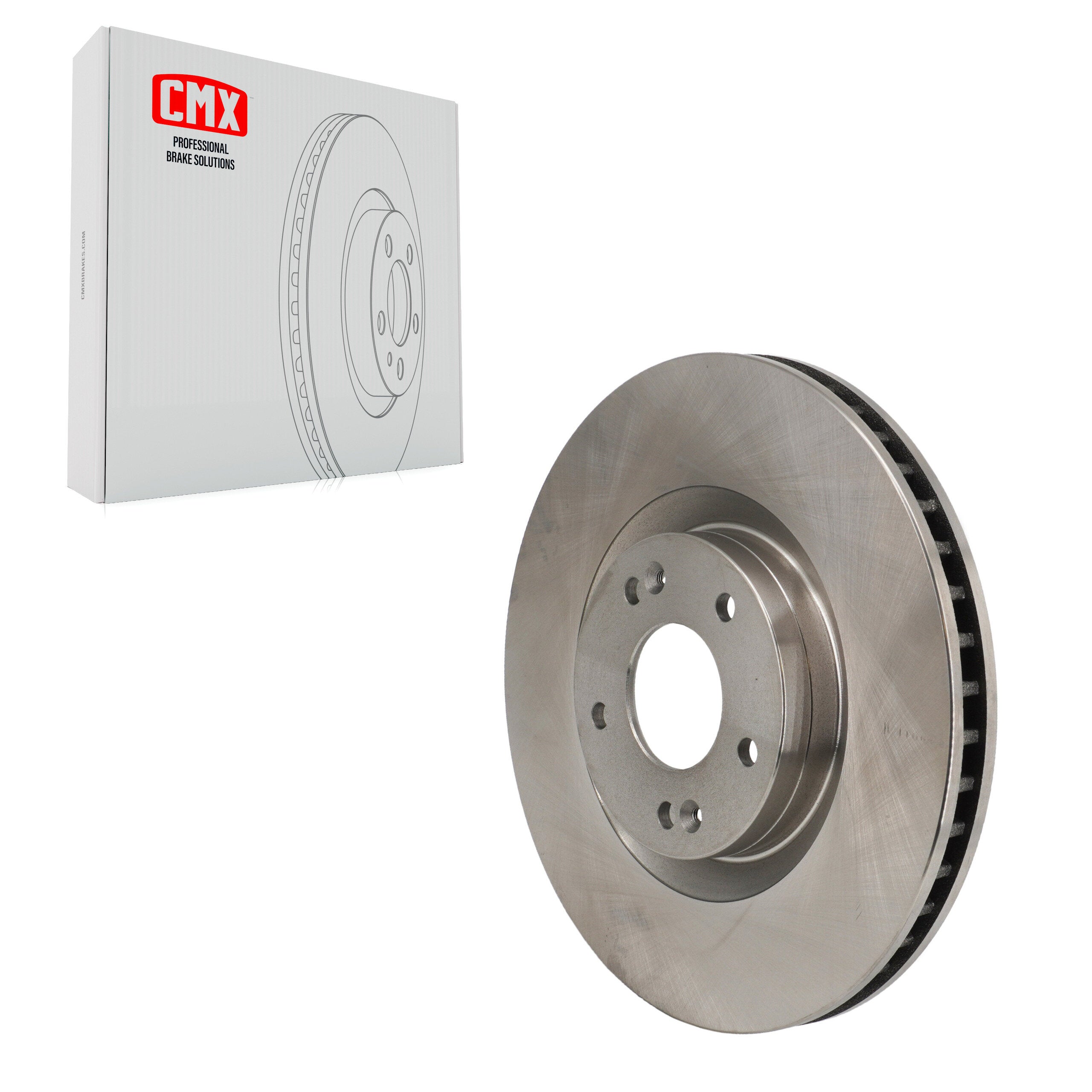 CMX 8-982817 Disc Brake Rotor for 2021-2025 Hyundai Santa Cruz, Hyundai Santa Fe, Kia Sorento - Front