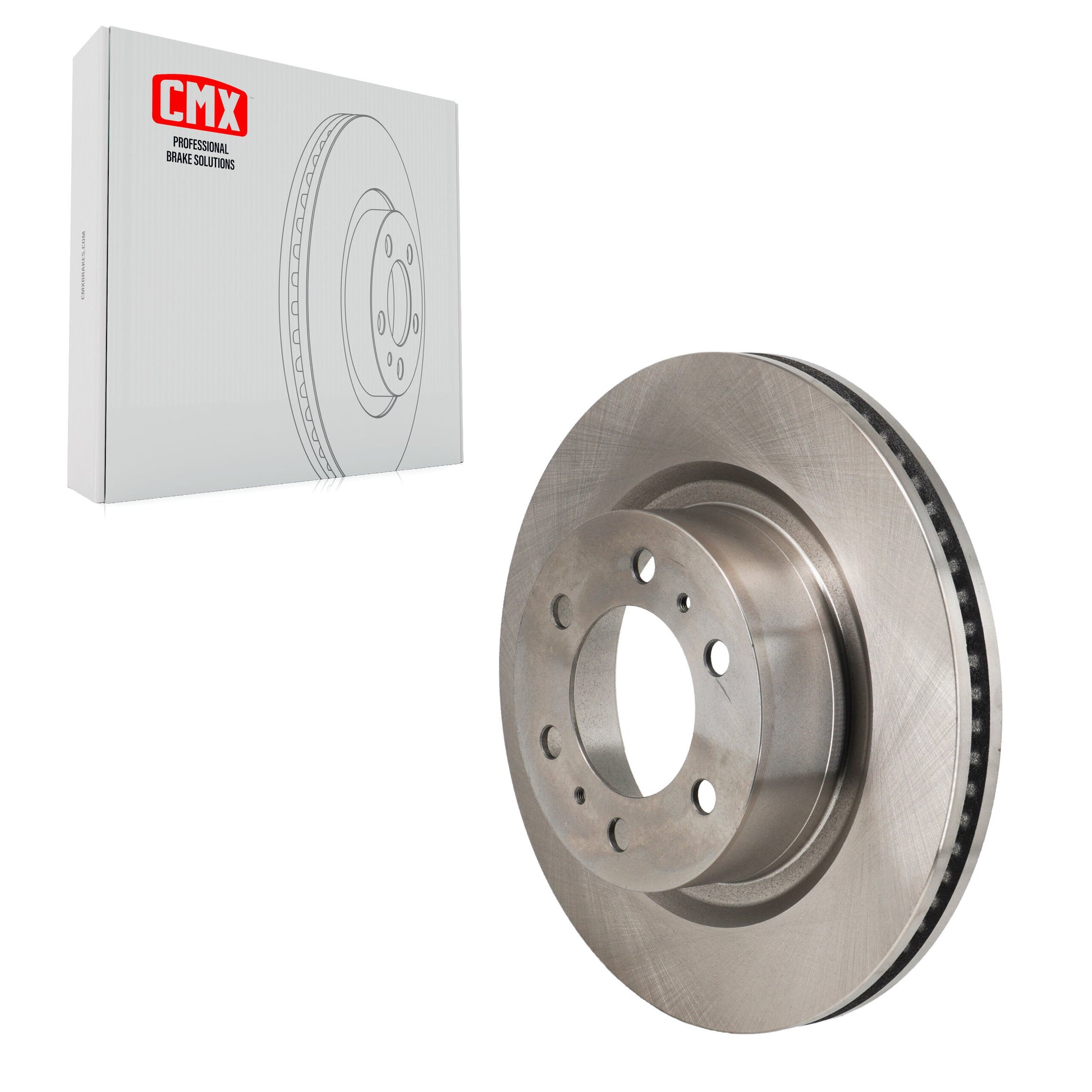 CMX 8-982857 Disc Brake Rotor for 2022-2024 Toyota Sequoia, Lexus LX600, Toyota Tundra - Front