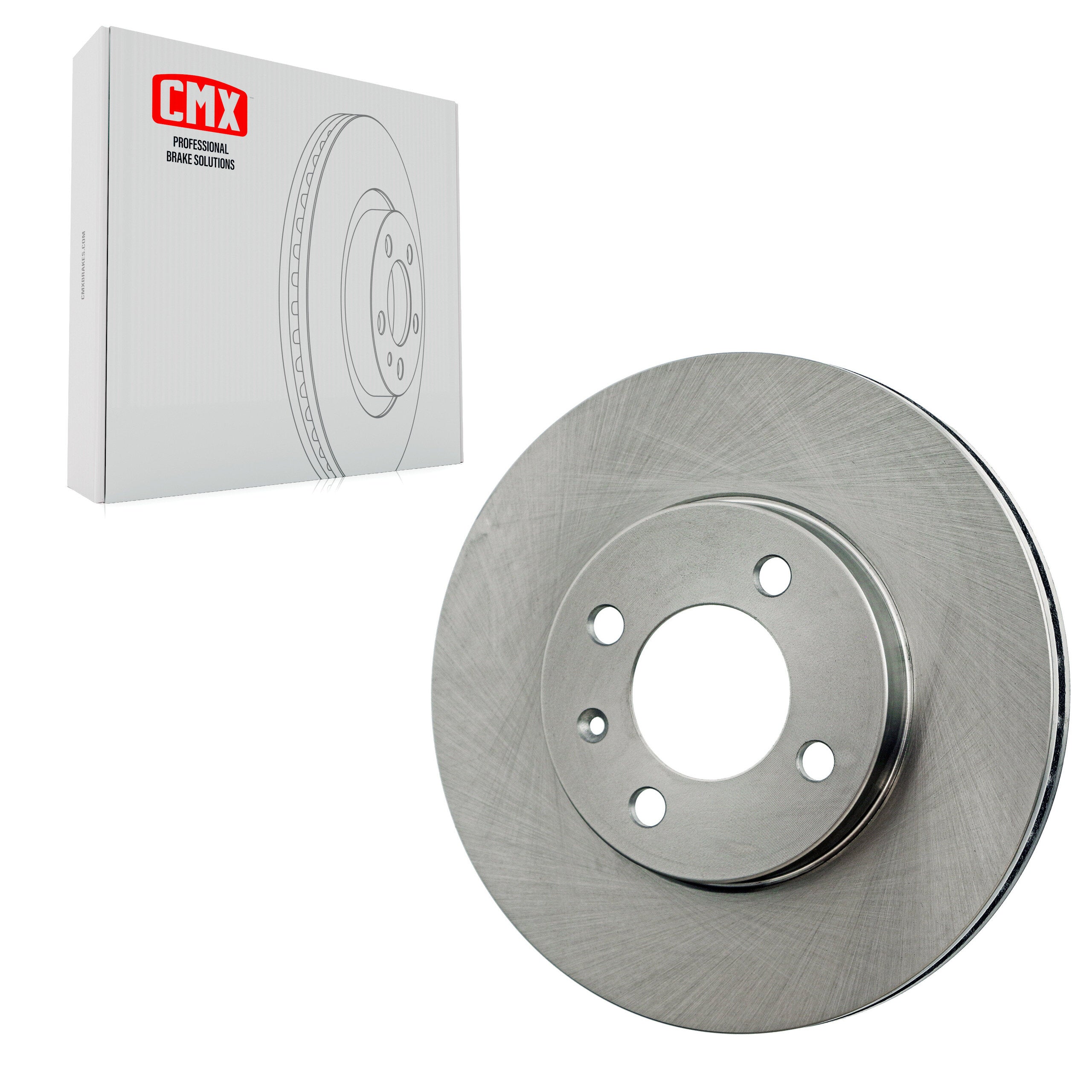 CMX 8-9933 Disc Brake Rotor for 1986-2002 Volkswagen Golf, Volkswagen Jetta, Volkswagen Passat - Front