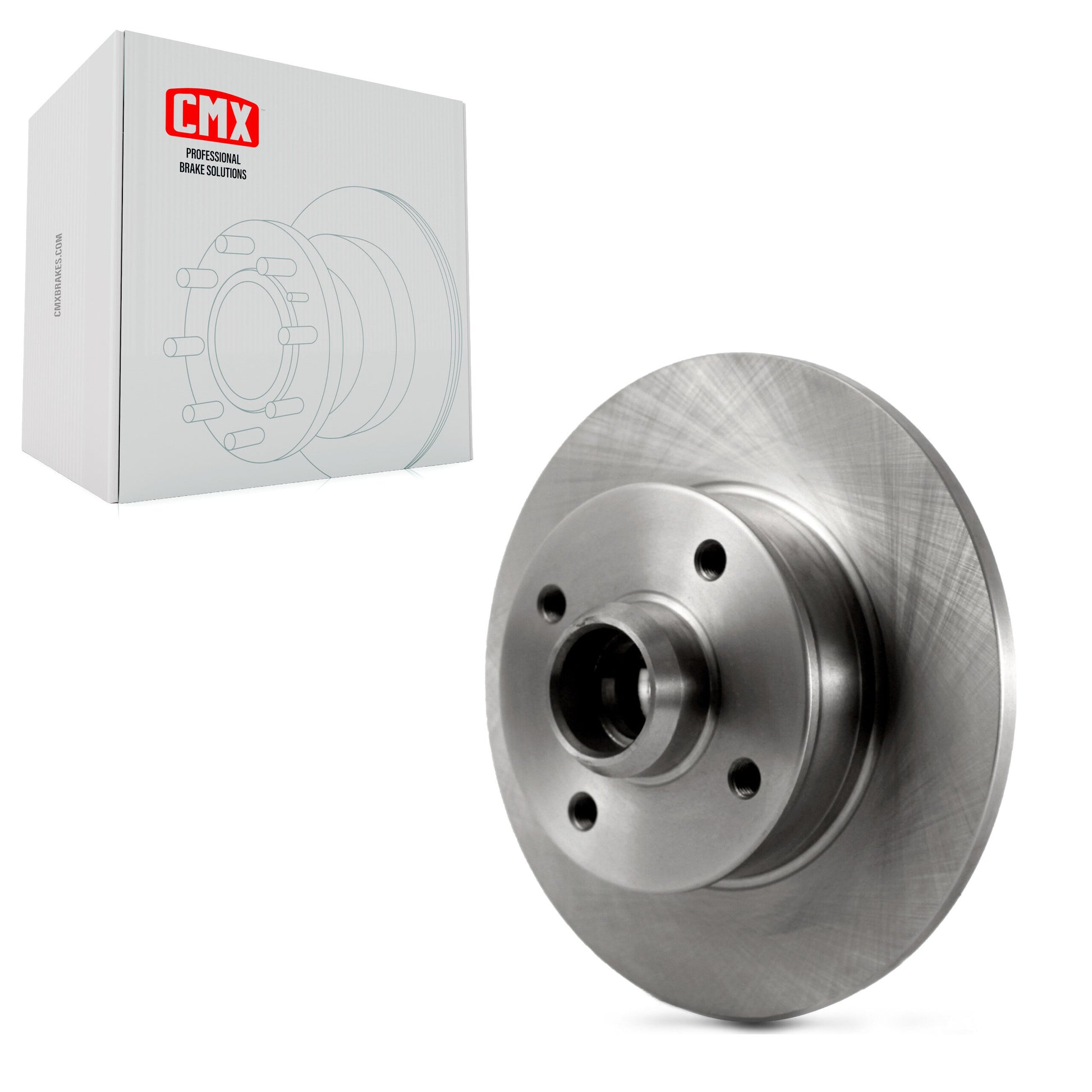 CMX 8-9934 Disc Brake Rotor and Hub Assembly for 1984-2002 Volkswagen Cabrio, Volkswagen Passat, Volkswagen Corrado - Rear