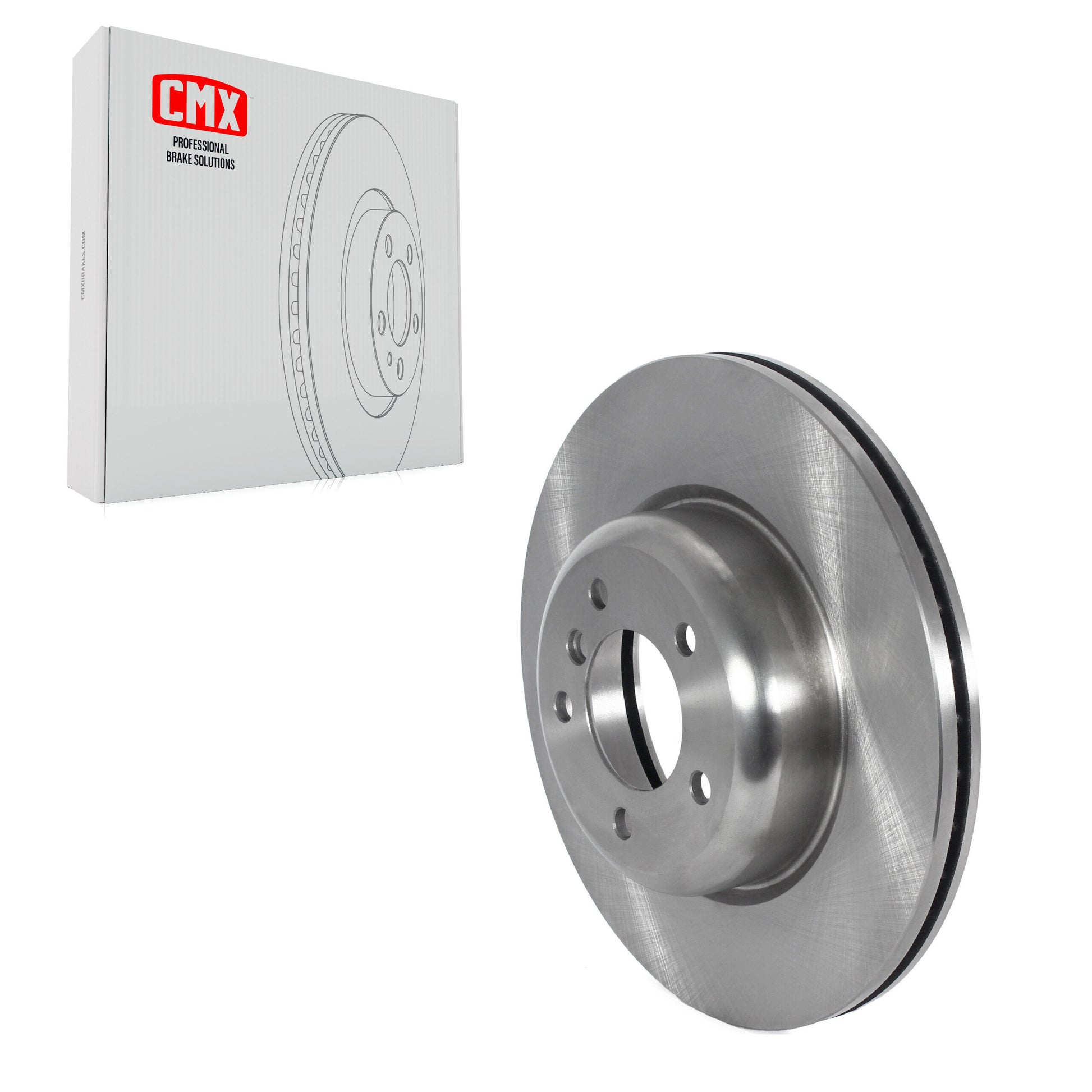 CMX 8-TQ8095 Disc Brake Rotor for 2008-2013 BMW 135is, BMW 135i - Front