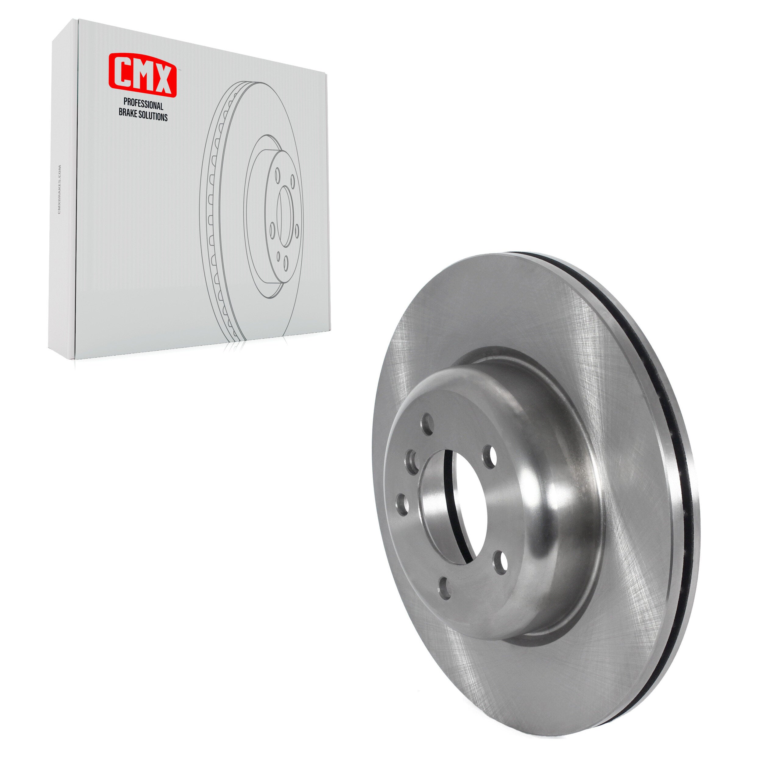 CMX 8-TQ8095 Disc Brake Rotor for 2008-2013 BMW 135is, BMW 135i - Front