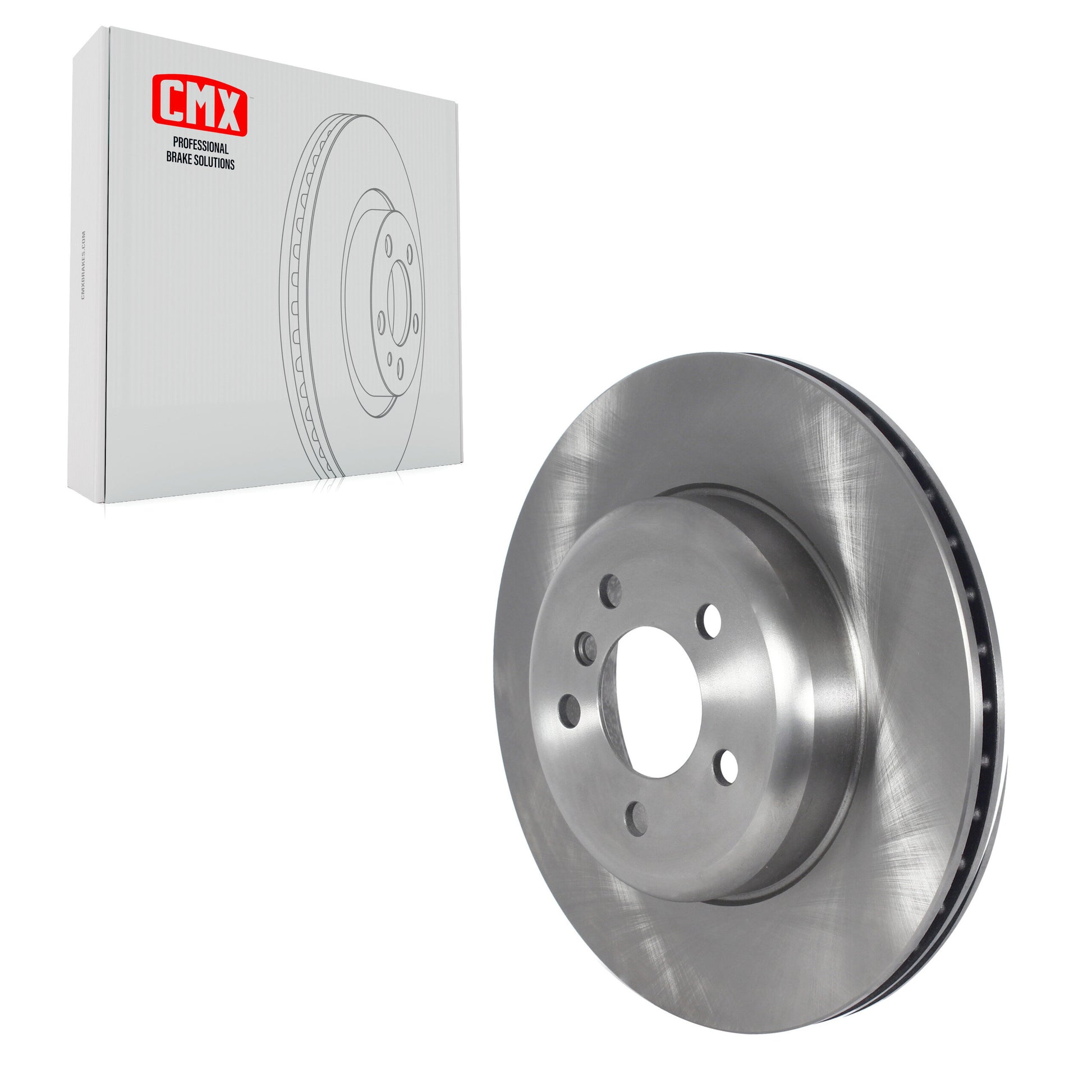 CMX 8-TQ8116 Disc Brake Rotor for 2013-2020 BMW 330i GT xDrive, BMW 330i xDrive, BMW 340i GT xDrive - Rear
