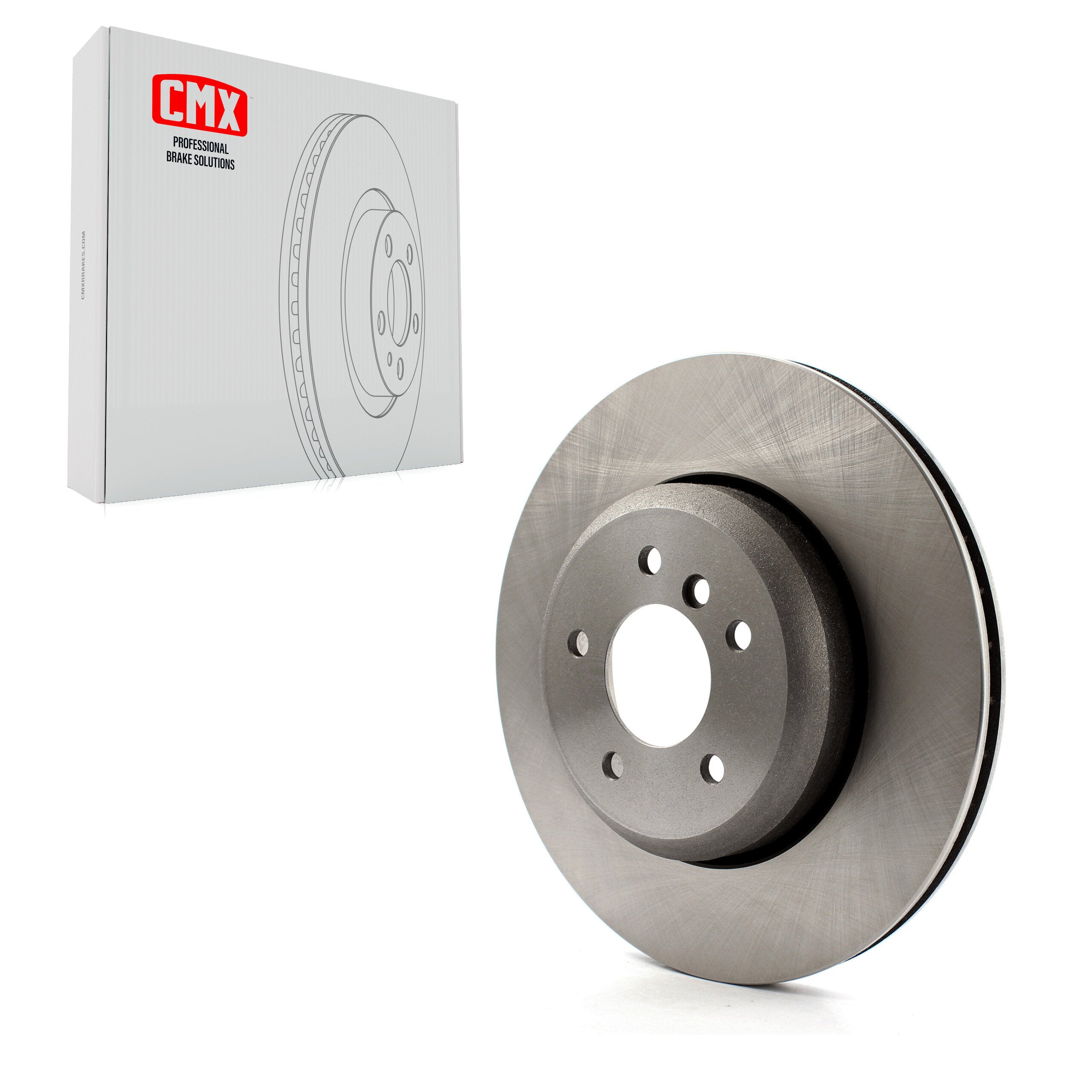 CMX 8-TQ8171 Disc Brake Rotor for 2004-2010 BMW 535i, BMW 550i, BMW 650i - Rear
