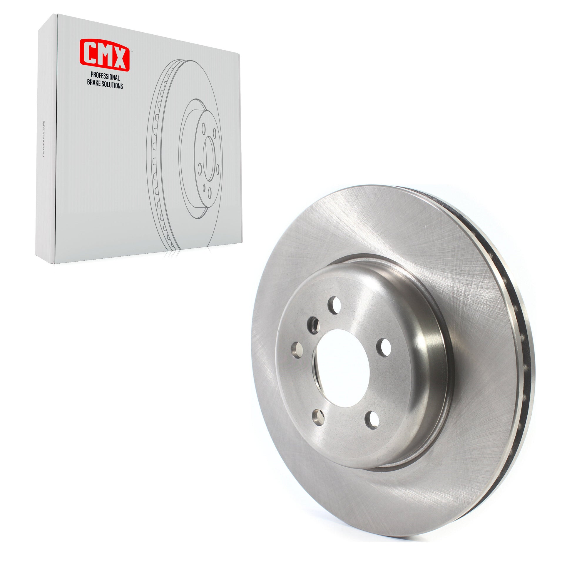 CMX 8-TQ8221 Disc Brake Rotor for 2011-2019 BMW 535d, BMW 535d xDrive, BMW 640i xDrive - Front