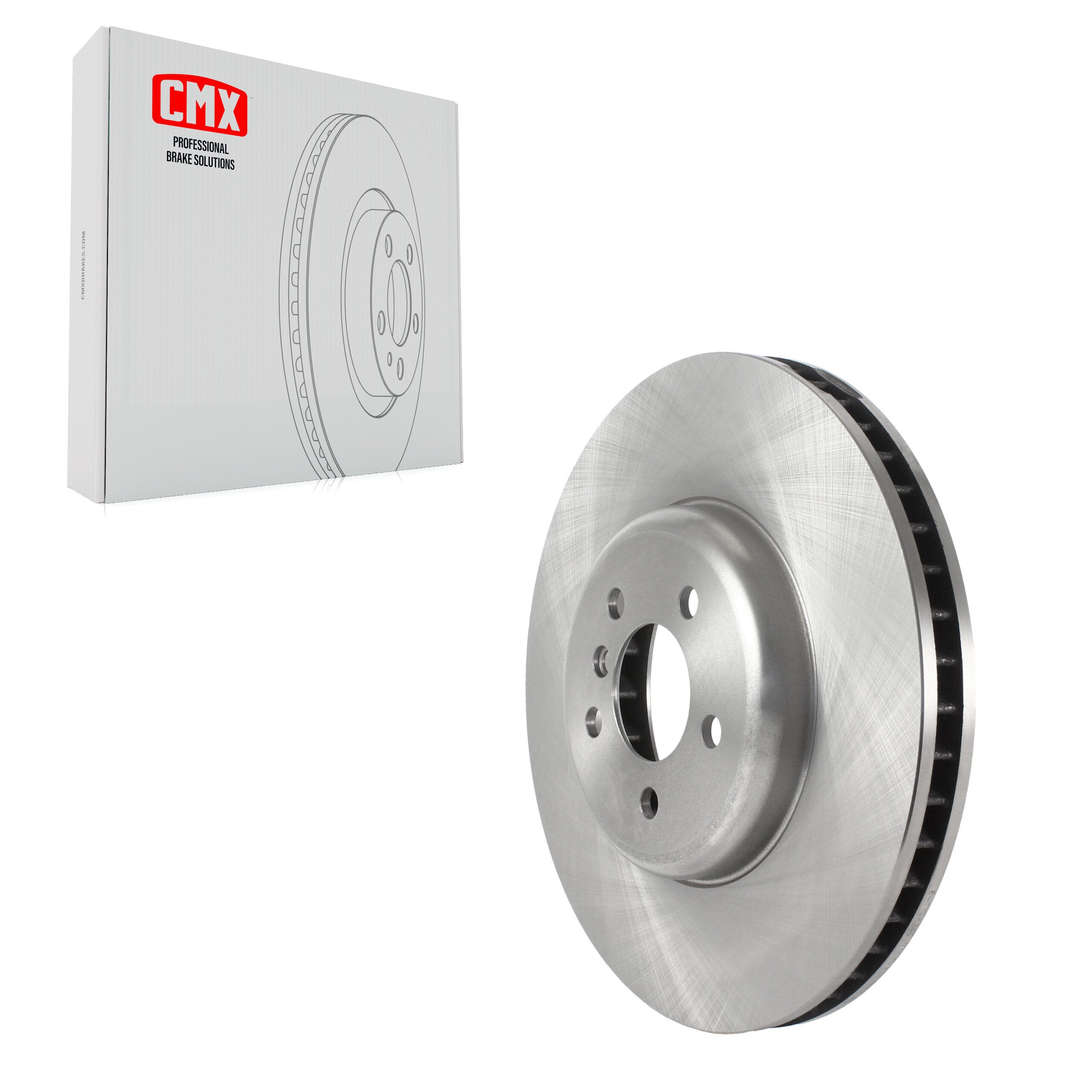 CMX 8-TQ8248 Disc Brake Rotor for 2009-2017 BMW 550i GT, BMW 550i GT xDrive, BMW 750i xDrive - Front Right