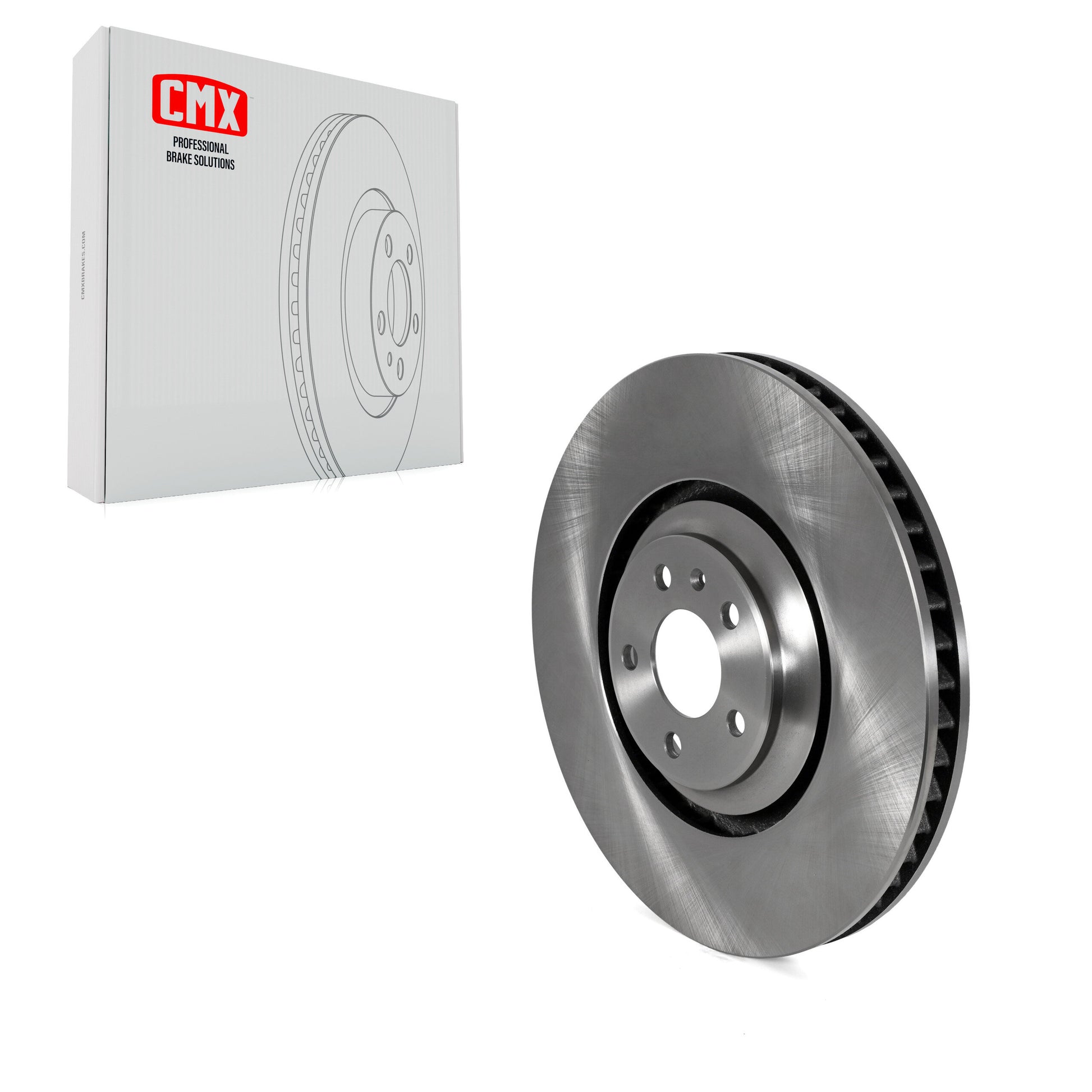 CMX 8-TQ8264 Disc Brake Rotor for 2011-2018 Audi SQ5, Audi A8 Quattro - Front
