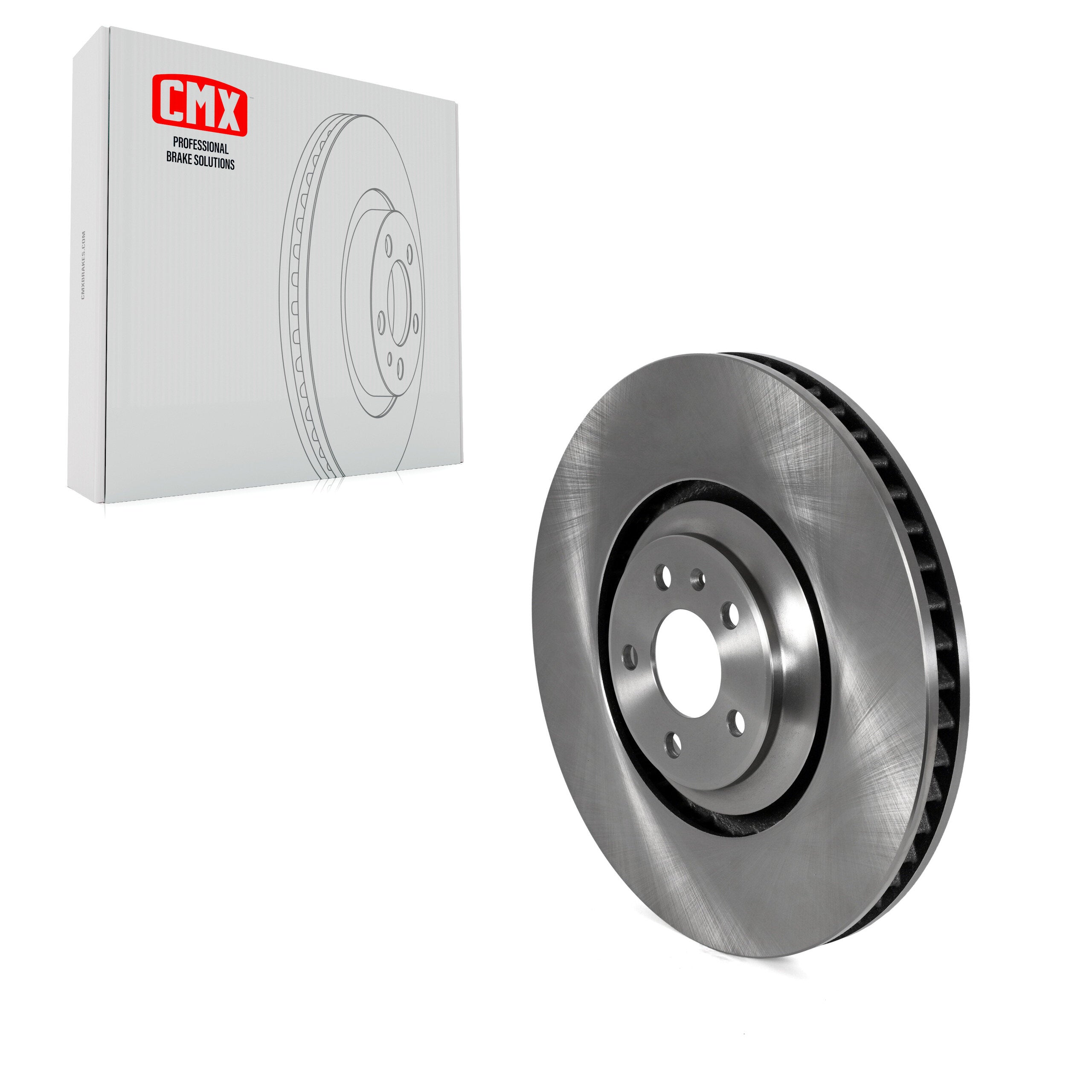 CMX 8-TQ8264 Disc Brake Rotor for 2011-2018 Audi SQ5, Audi A8 Quattro - Front
